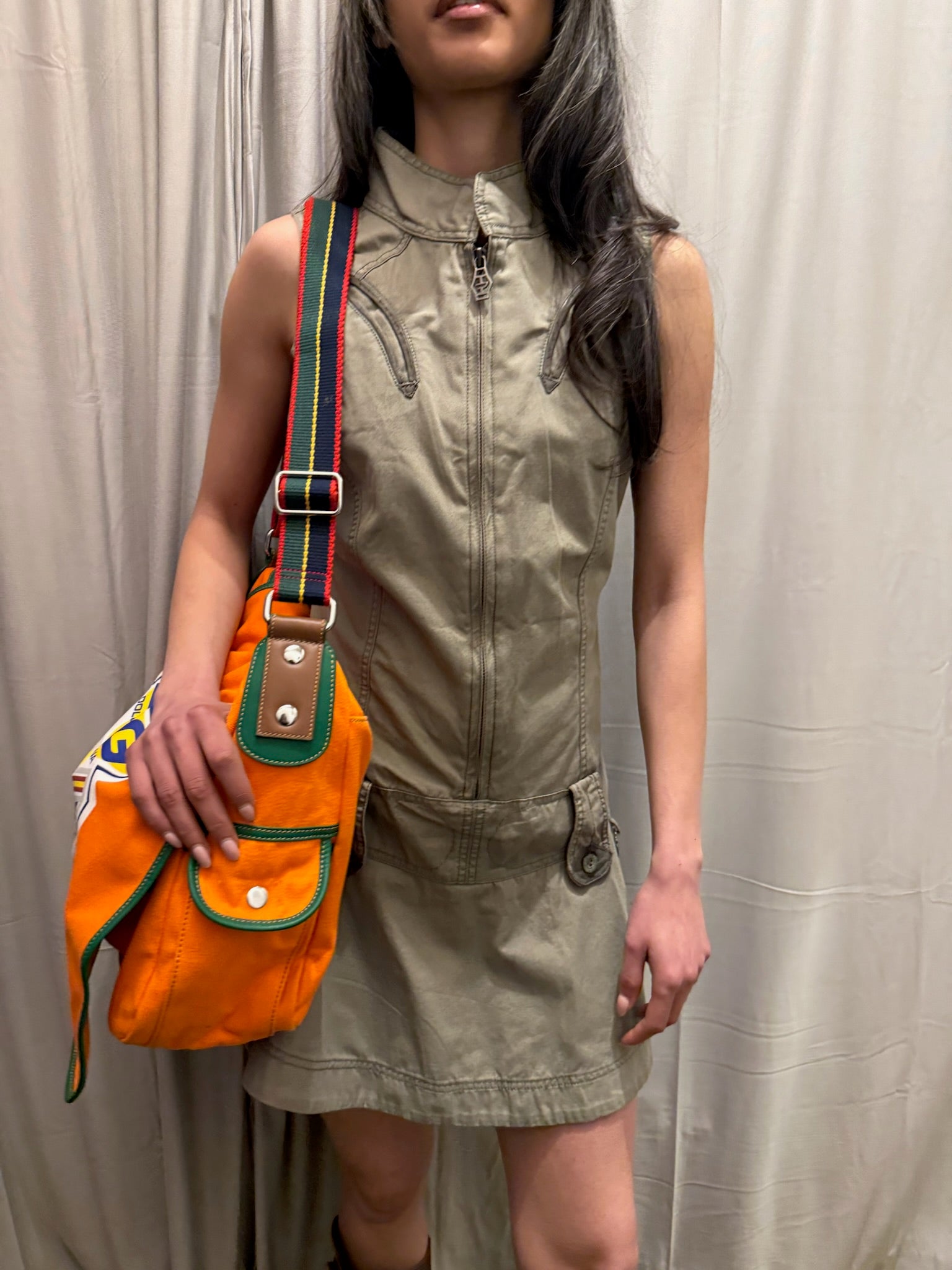 Dolce & Gabbana Canvas Crossbody Bag