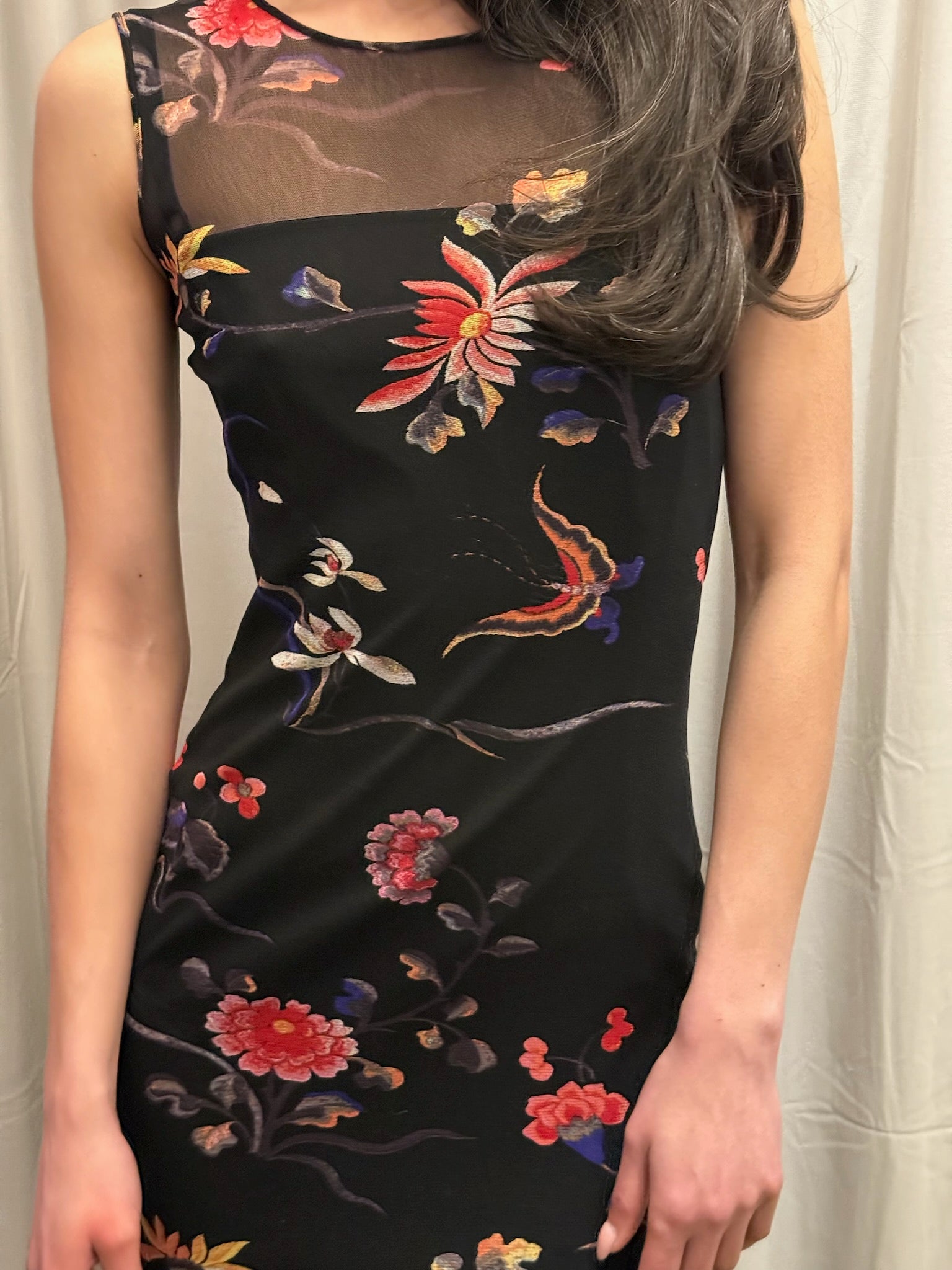Dolce and Gabbana Mesh Dress W/ Lining