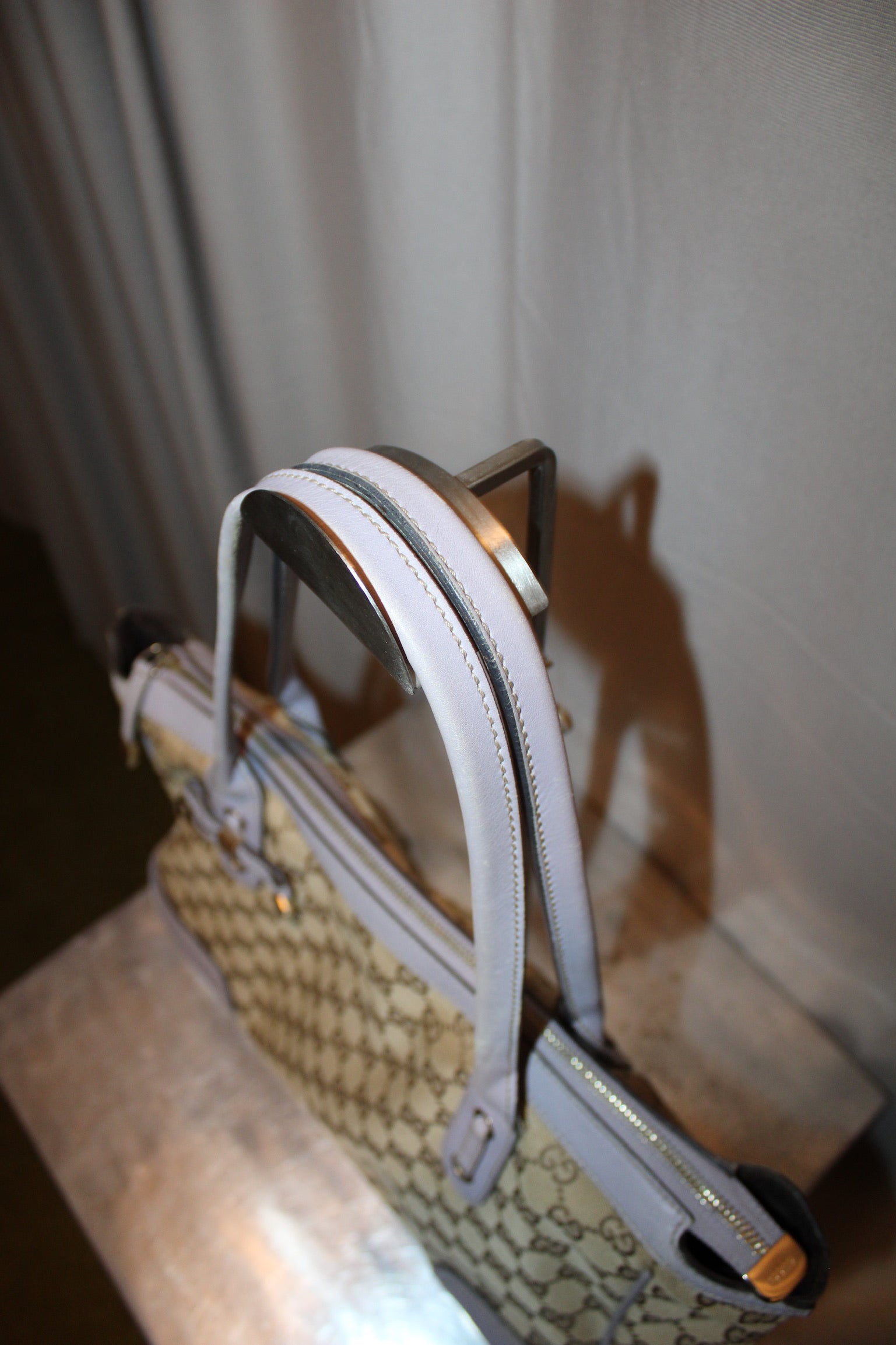 Vintage Gucci Purple Monogram Bag