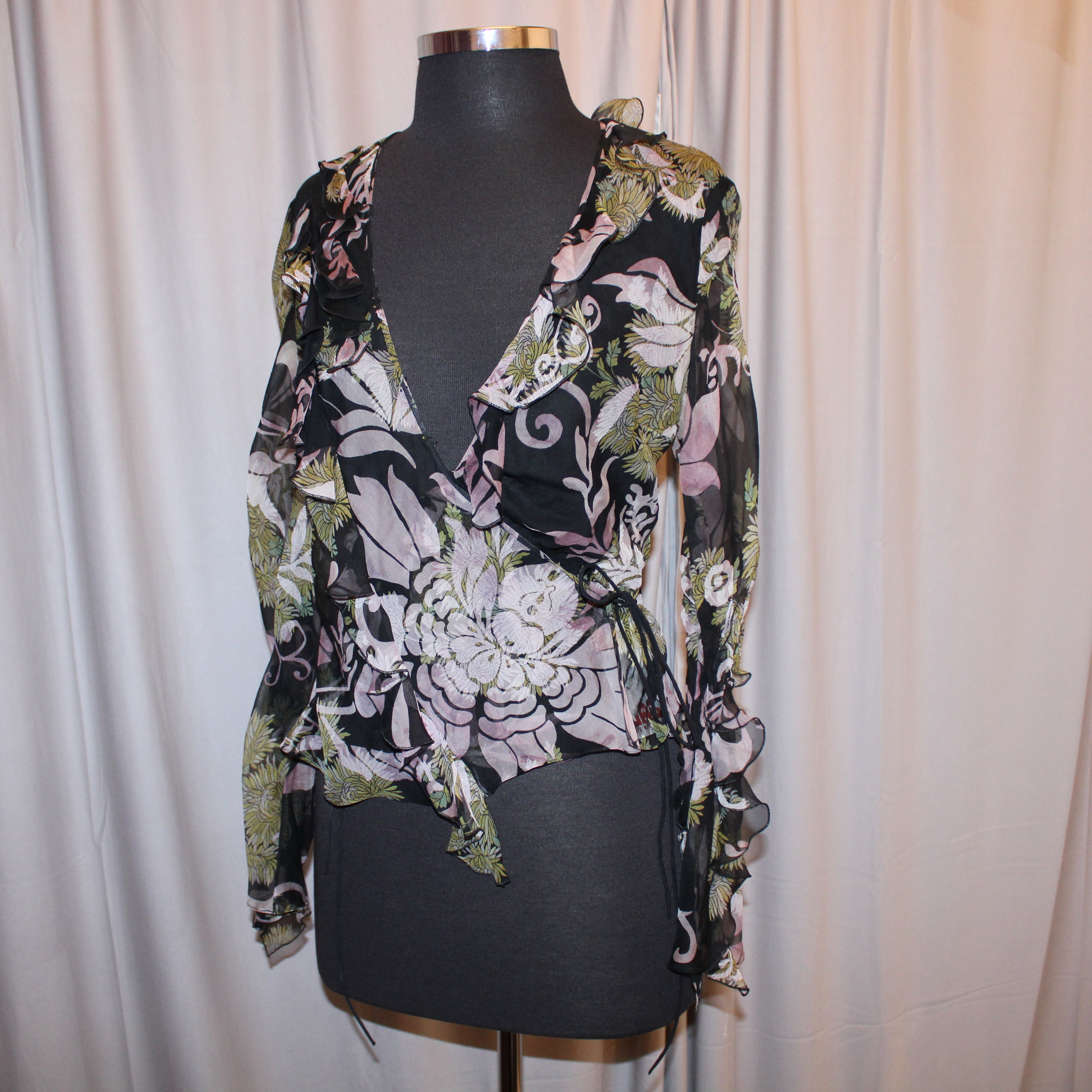 Dior By Galliano Era Silk Top