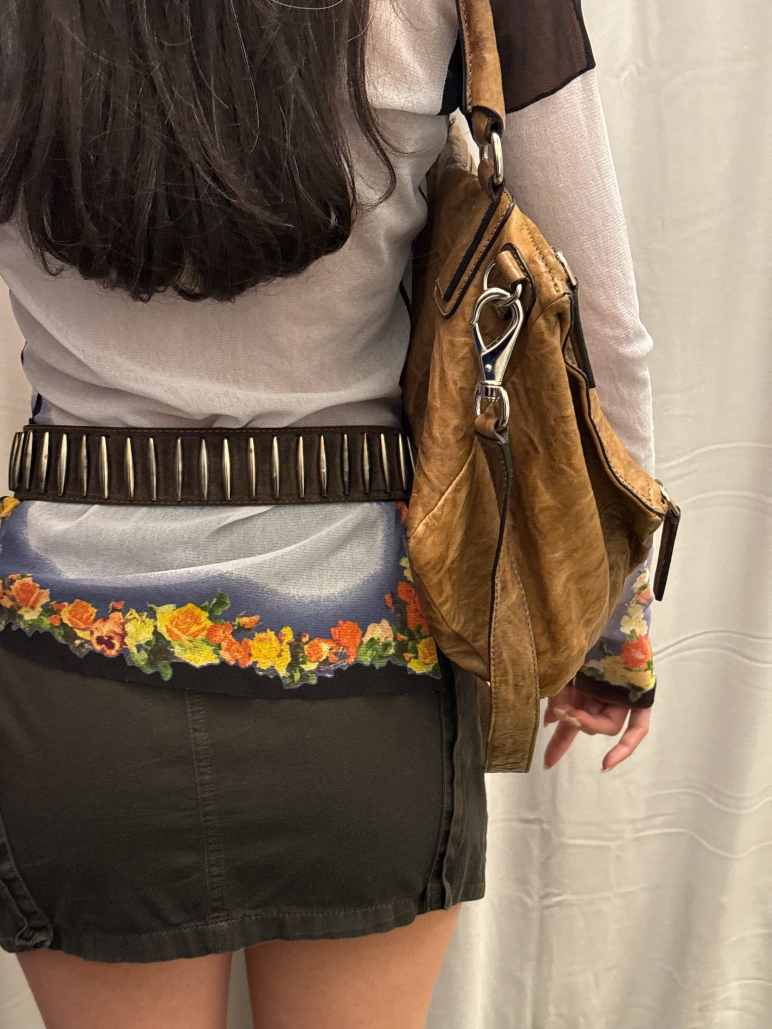 ✧新品✧ CLEAR L ANTIQUE BELT ALL RUNS（オールランズ）の「△COLOR CLEAR BELT/カラークリアベルト