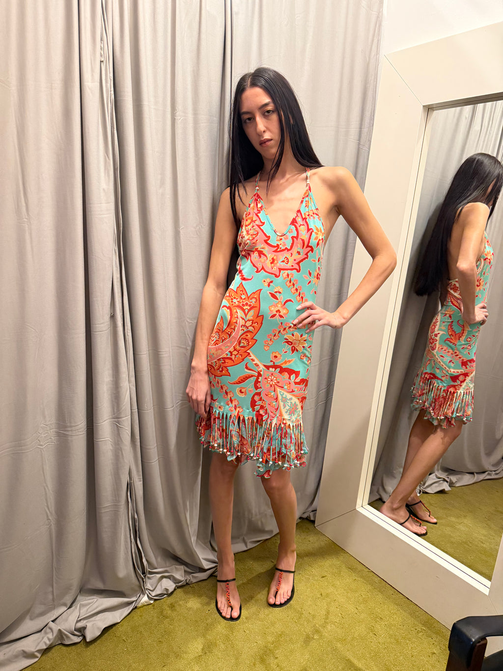 Blumarine Halterneck Dress