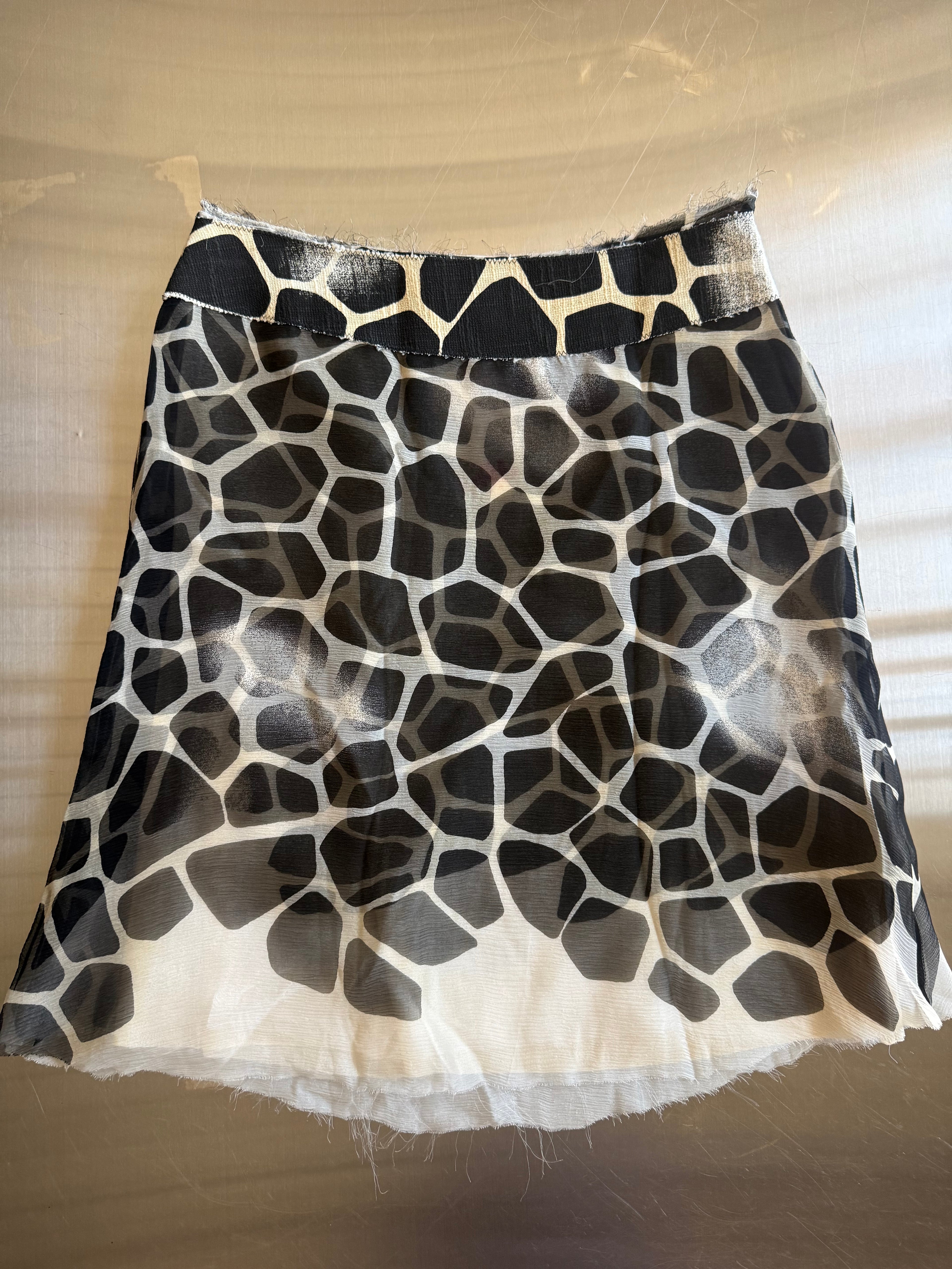 Italian Deadstock Silk Skirt
