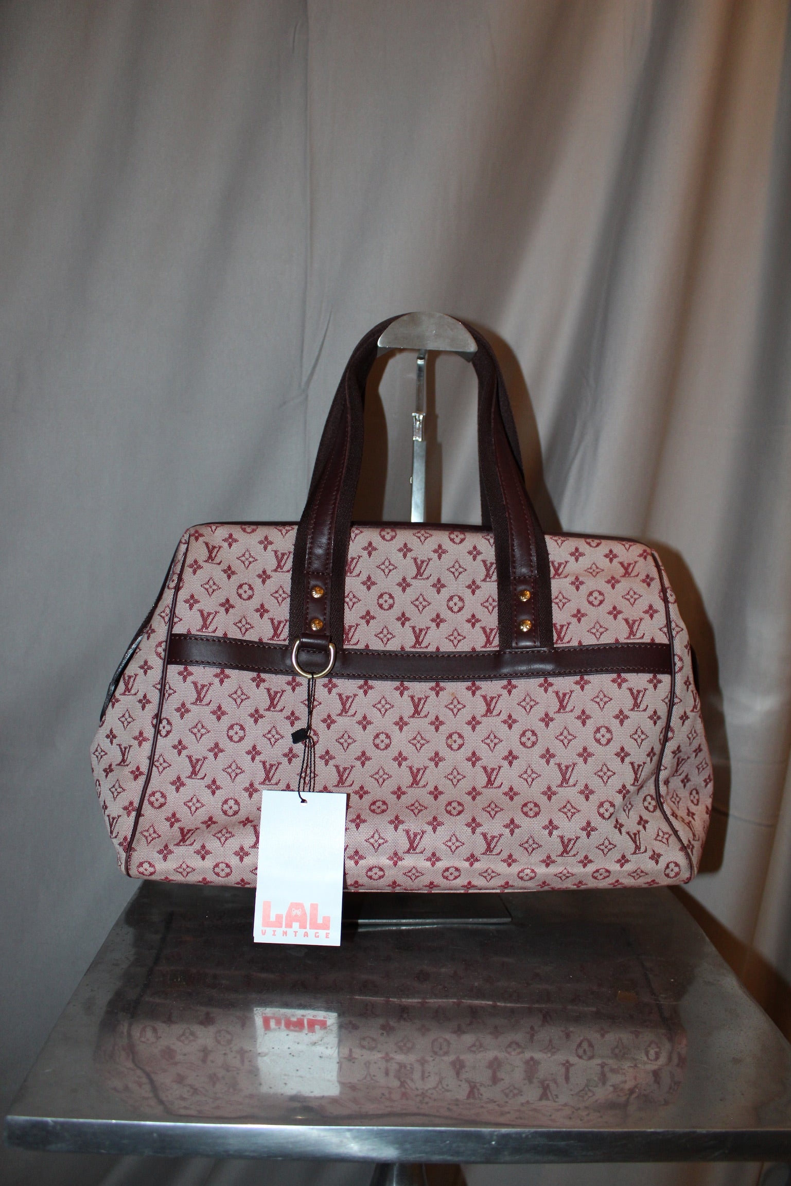 LV Josephine Bordeaux Monogram Bag