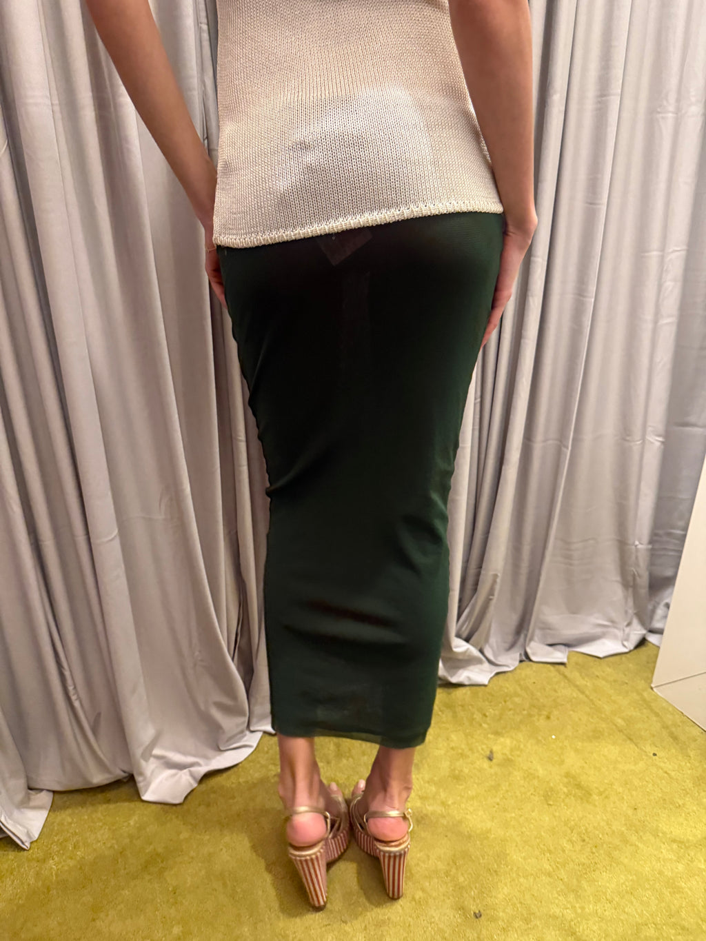 Jean Paul Gaultier Mesh Skirt