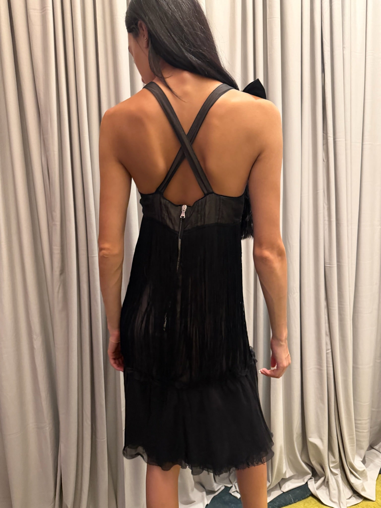 D&G Silk Fringe Dress
