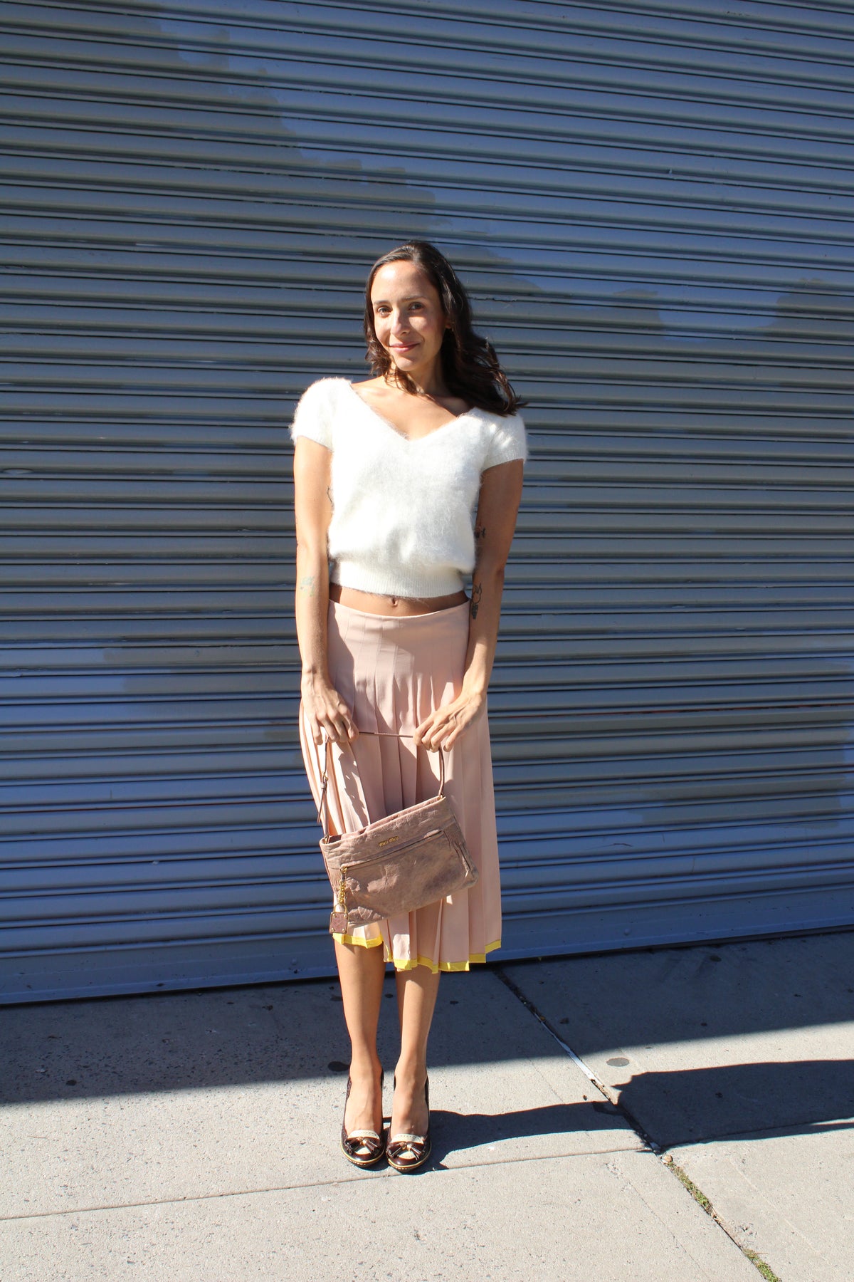 Celine Angora Wool Top