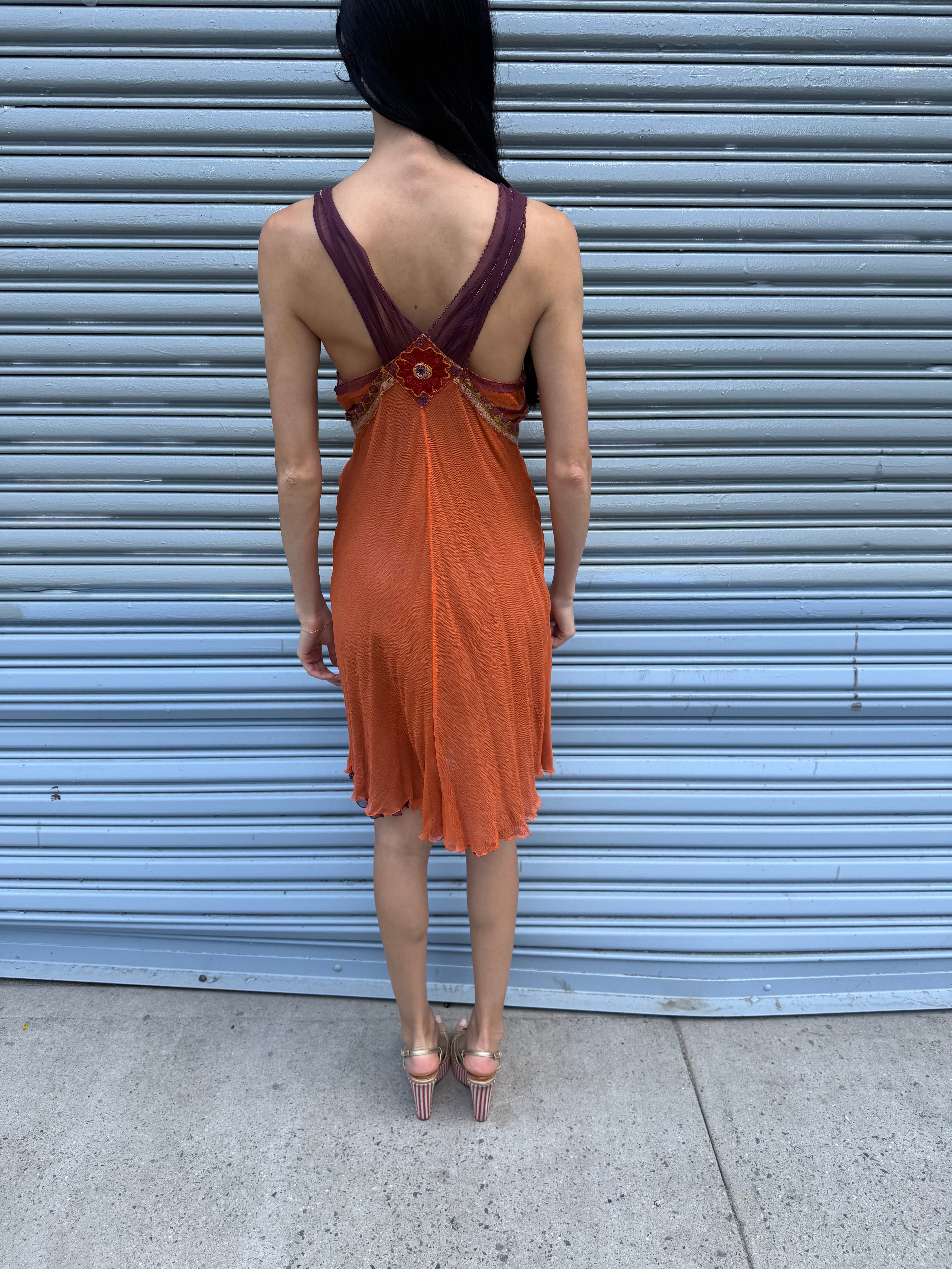 Alberta Ferretti Silk Dress
