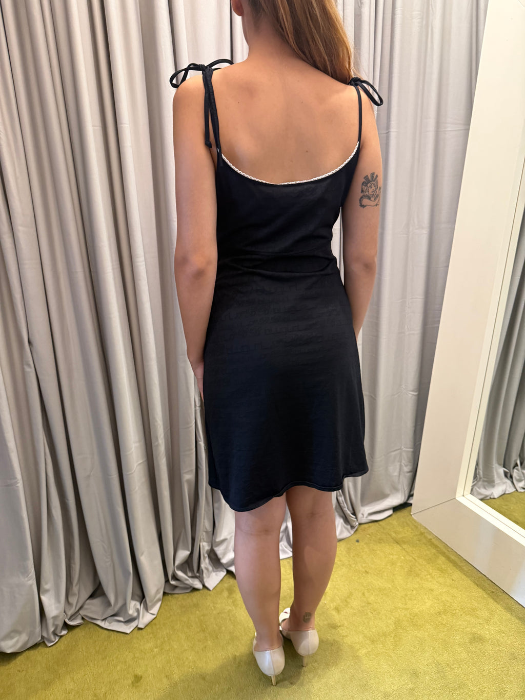Blugirl Blumarine Black Mini Dress