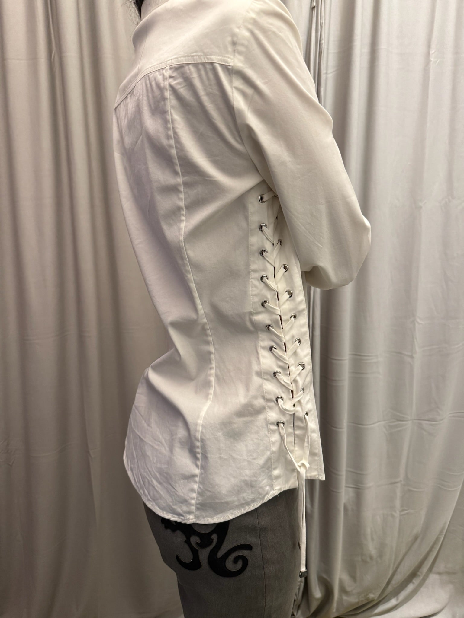 Gucci Lace Up Shirt