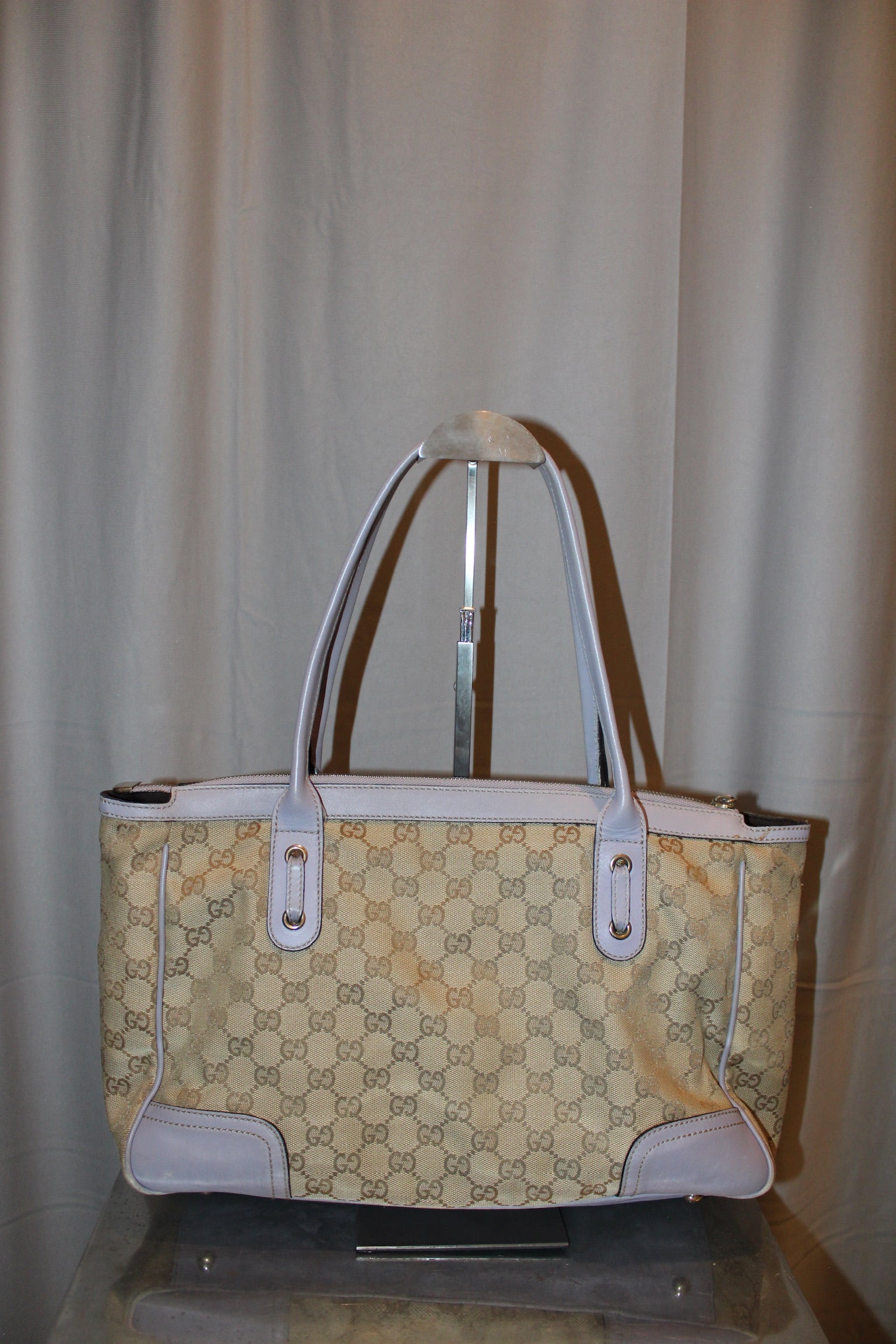 Vintage Gucci Purple Monogram Bag