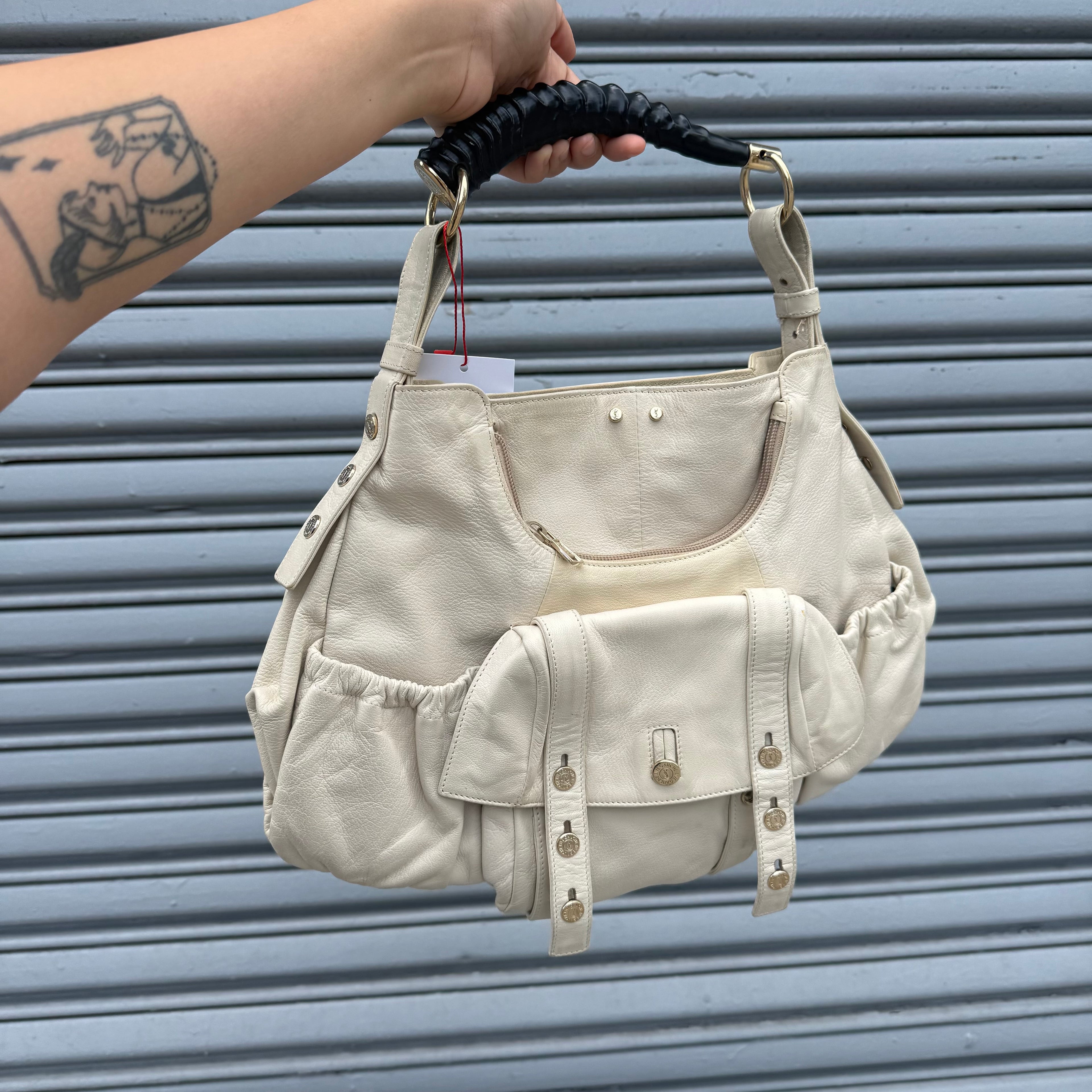 YSL Leather Mala Mala Bag