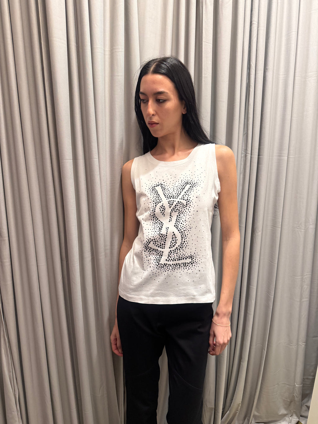 YSL Logo Tank Top
