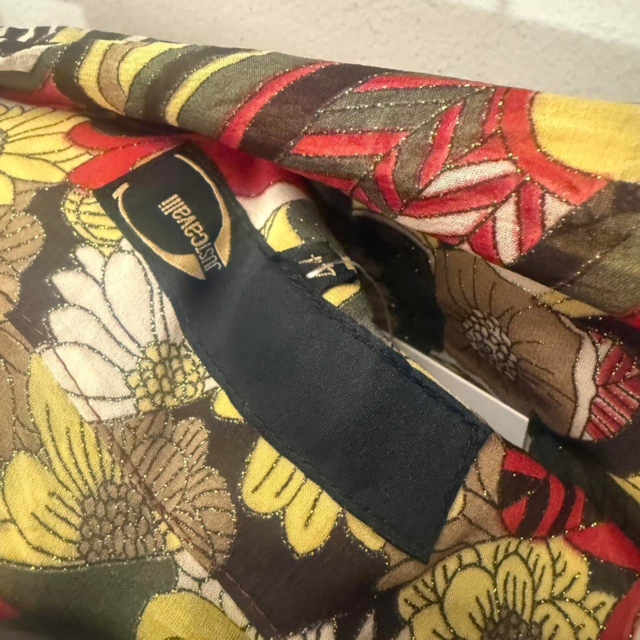 Just Cavalli Silk Skirt