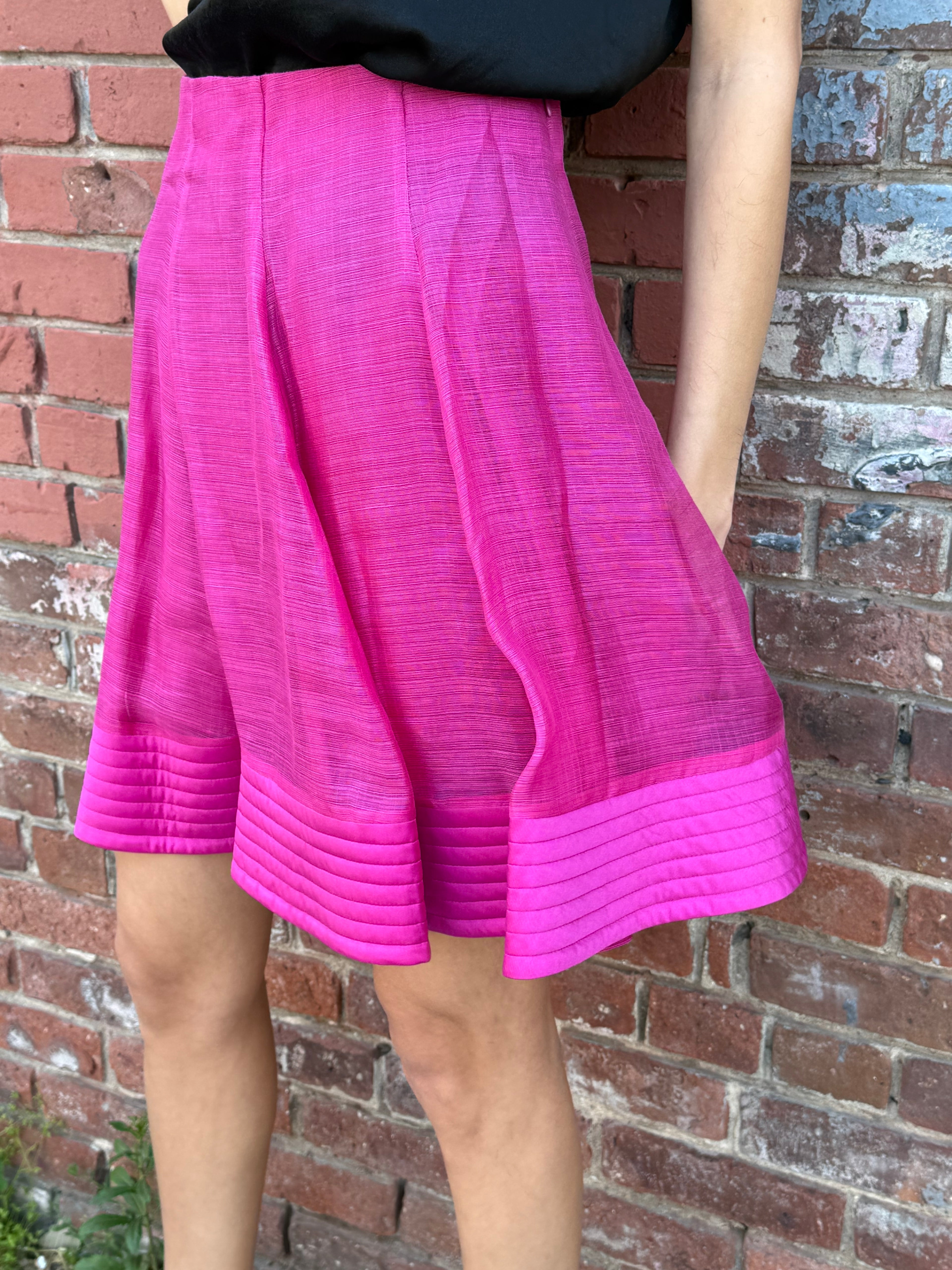 Emporio Armani S/S 2010 Silk Skirt