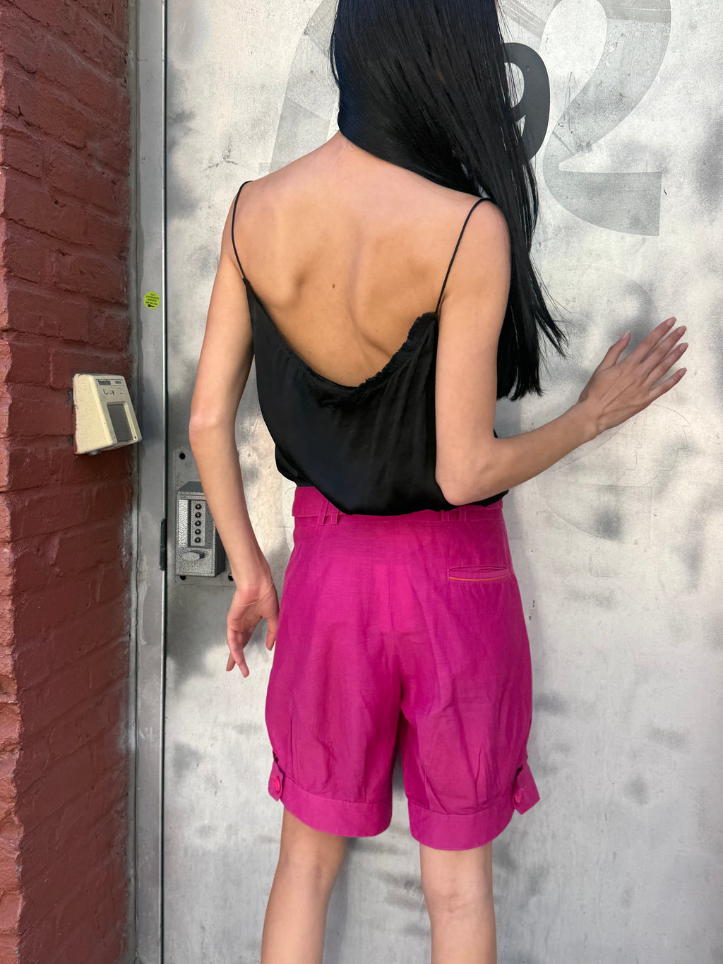 Balenciaga Le Dix Silk Top