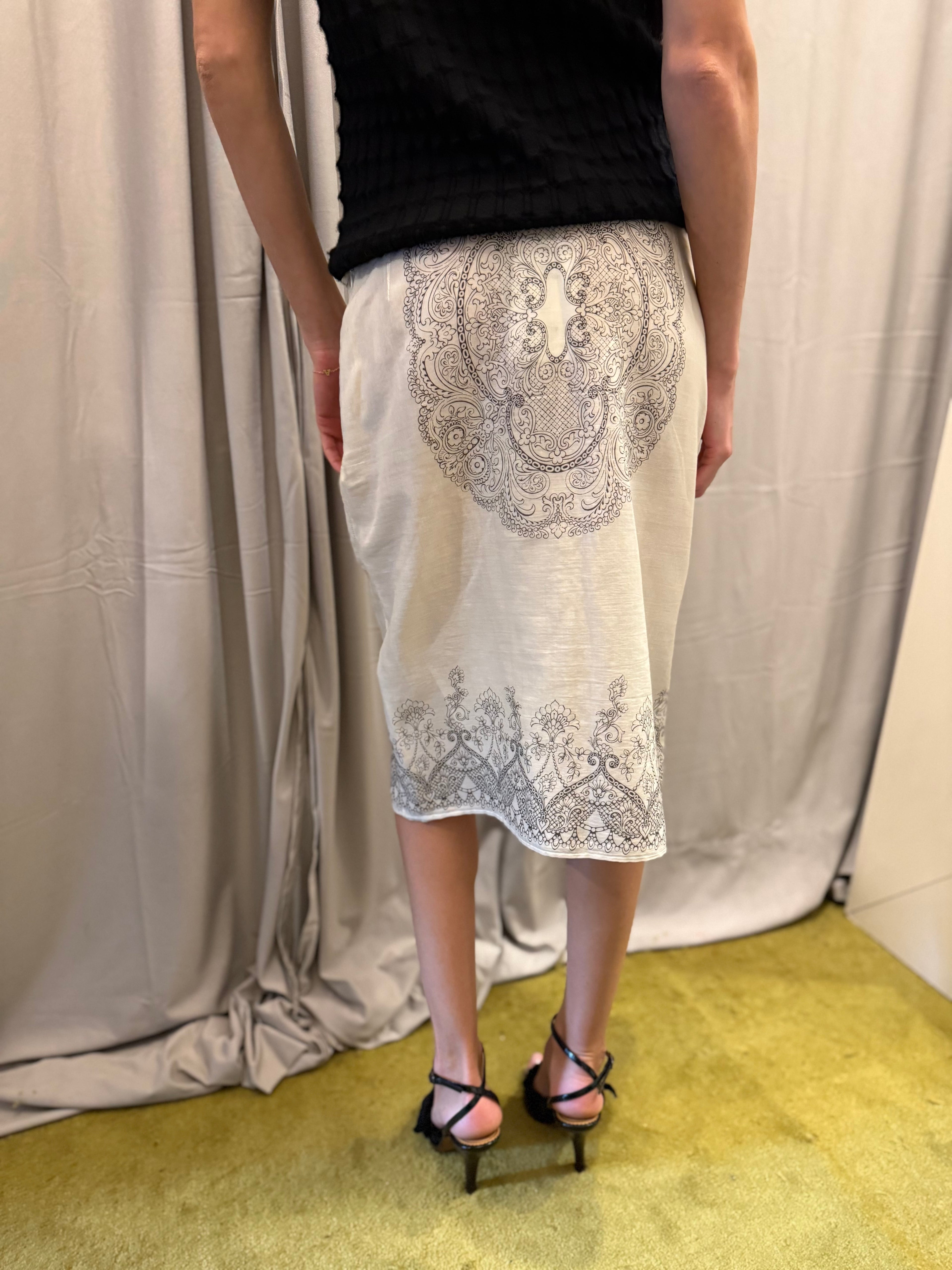 Miu Miu Printed Skirt