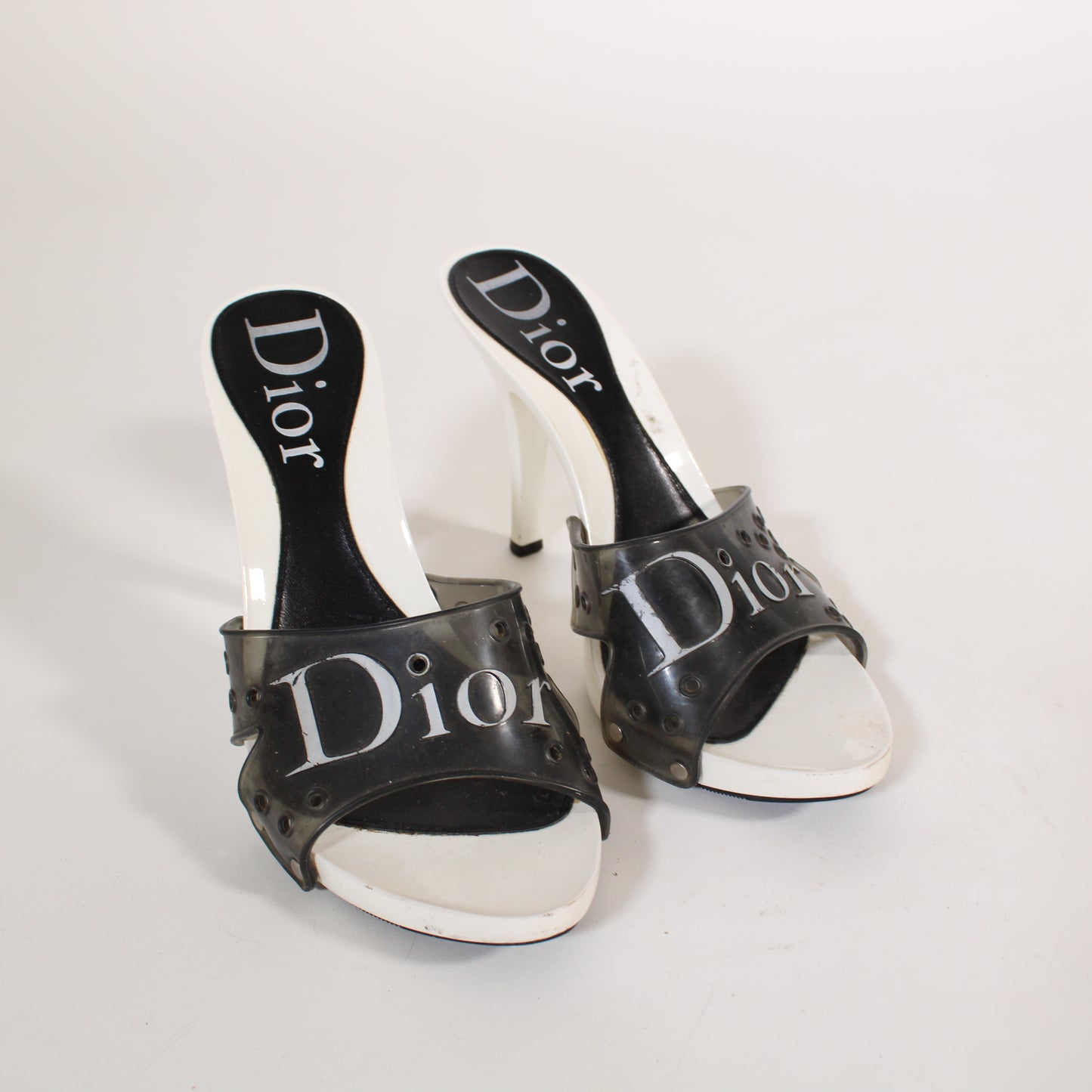 Dior Logo Jelly Sandals