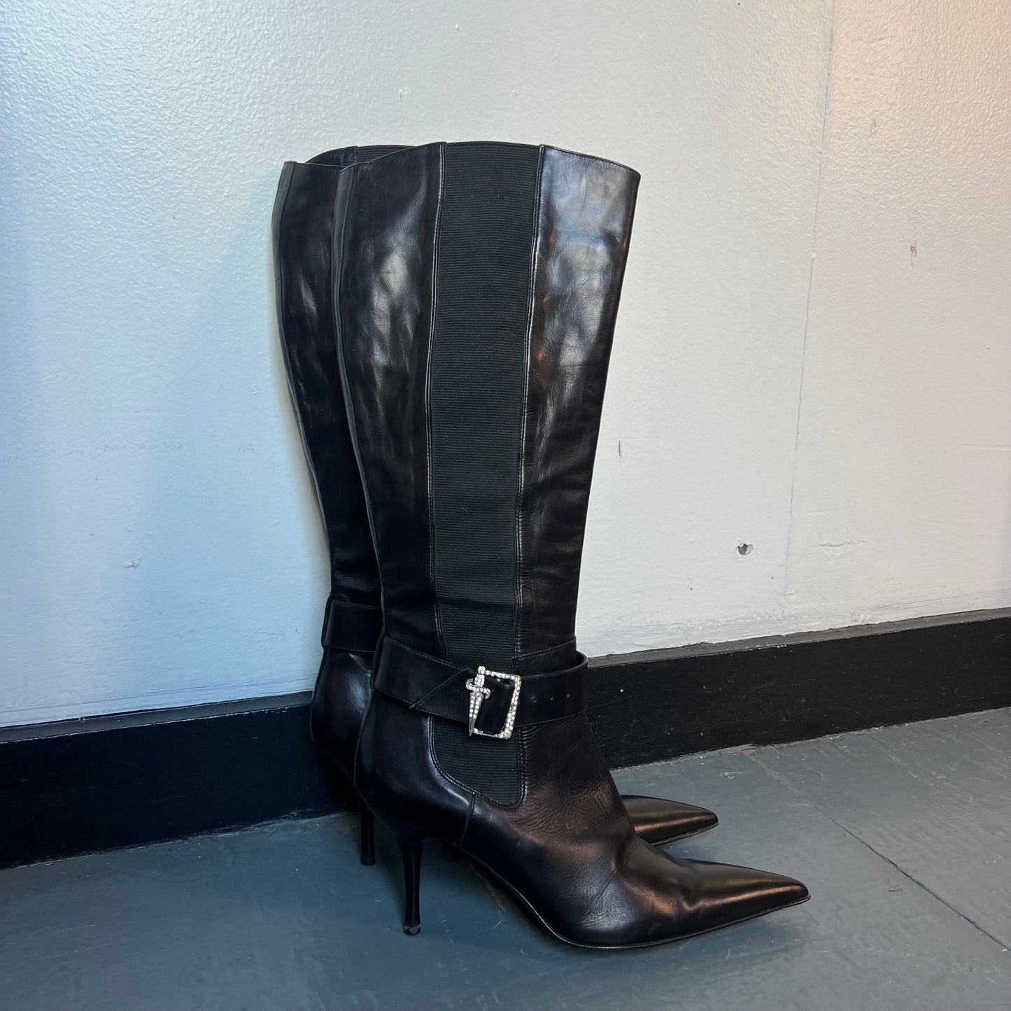 Cesare Paciotti Leather Boots