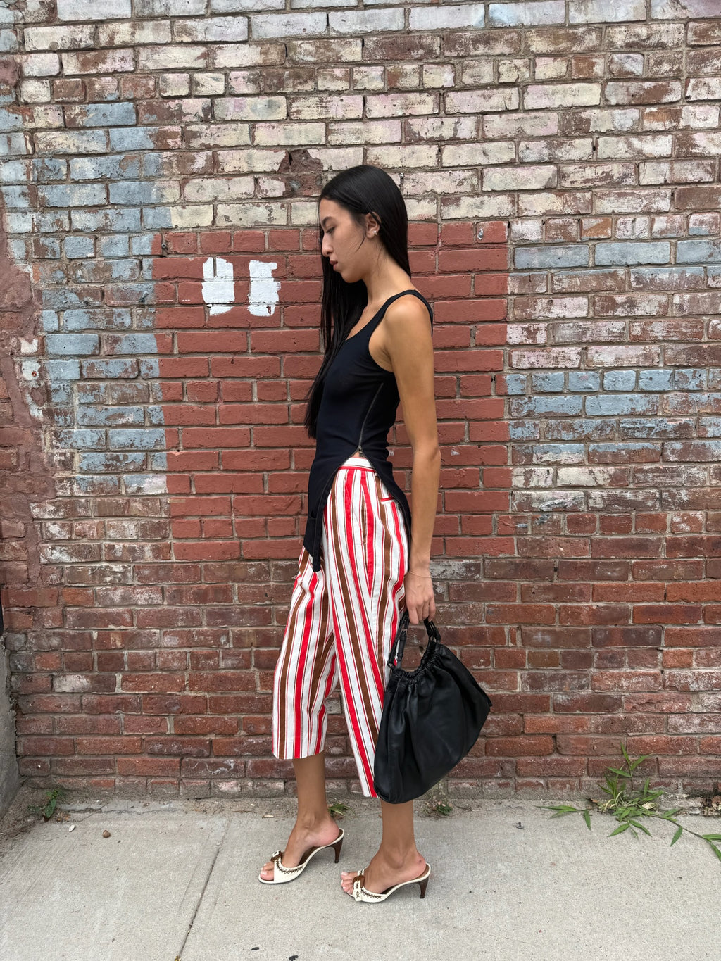 Black Prada Tank Top