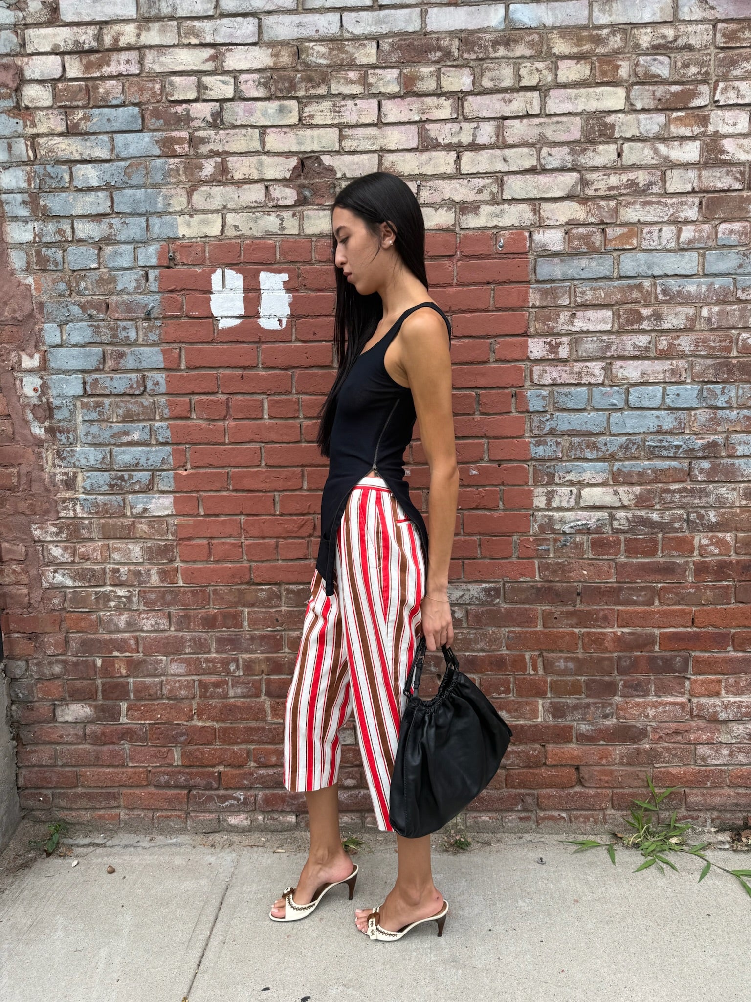 Black Prada Tank Top