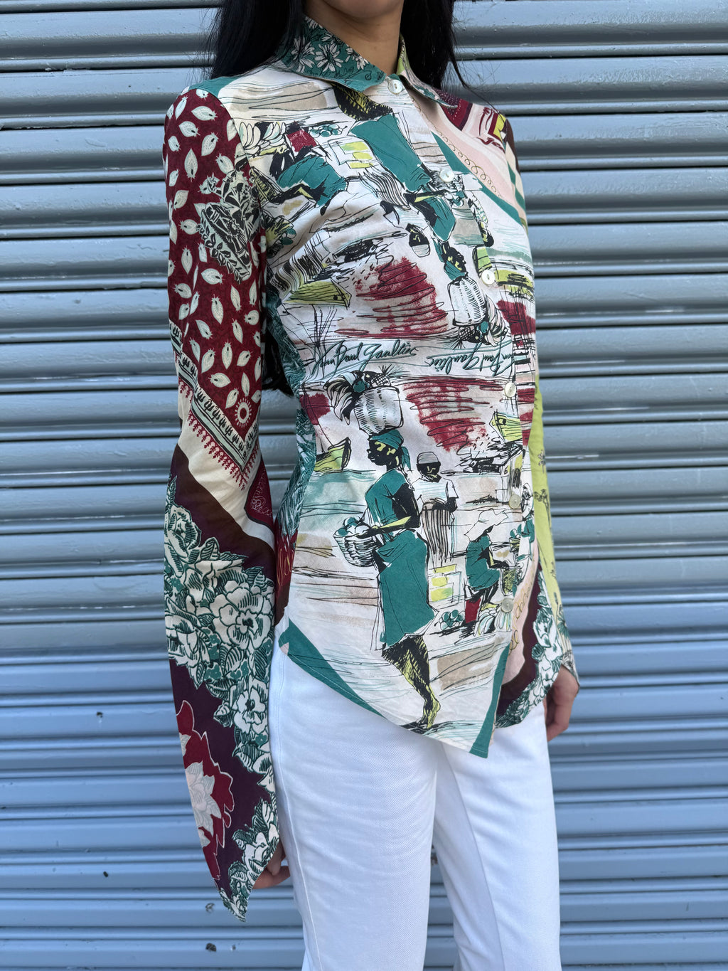 JPG Jeans Printed Top