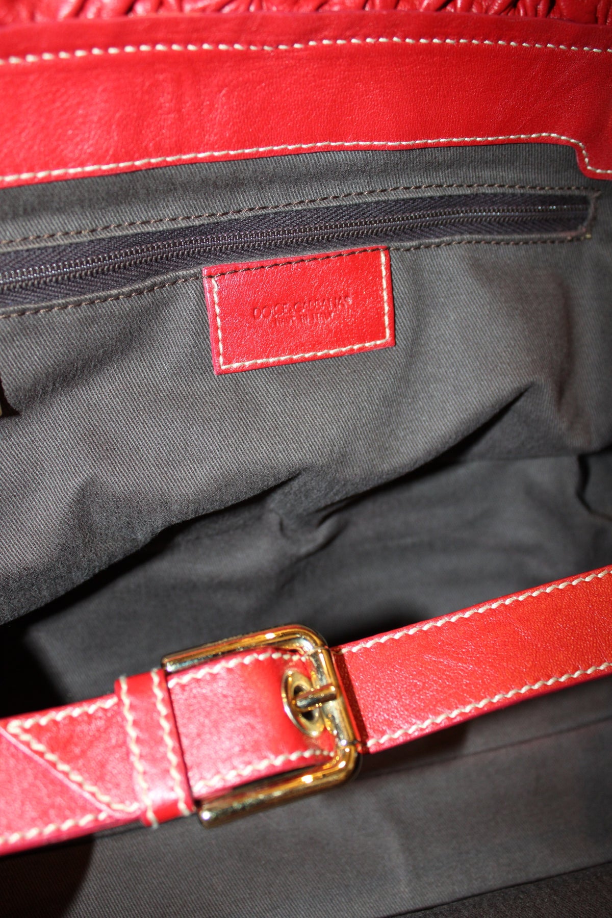 Dolce & Gabbana Red Bag