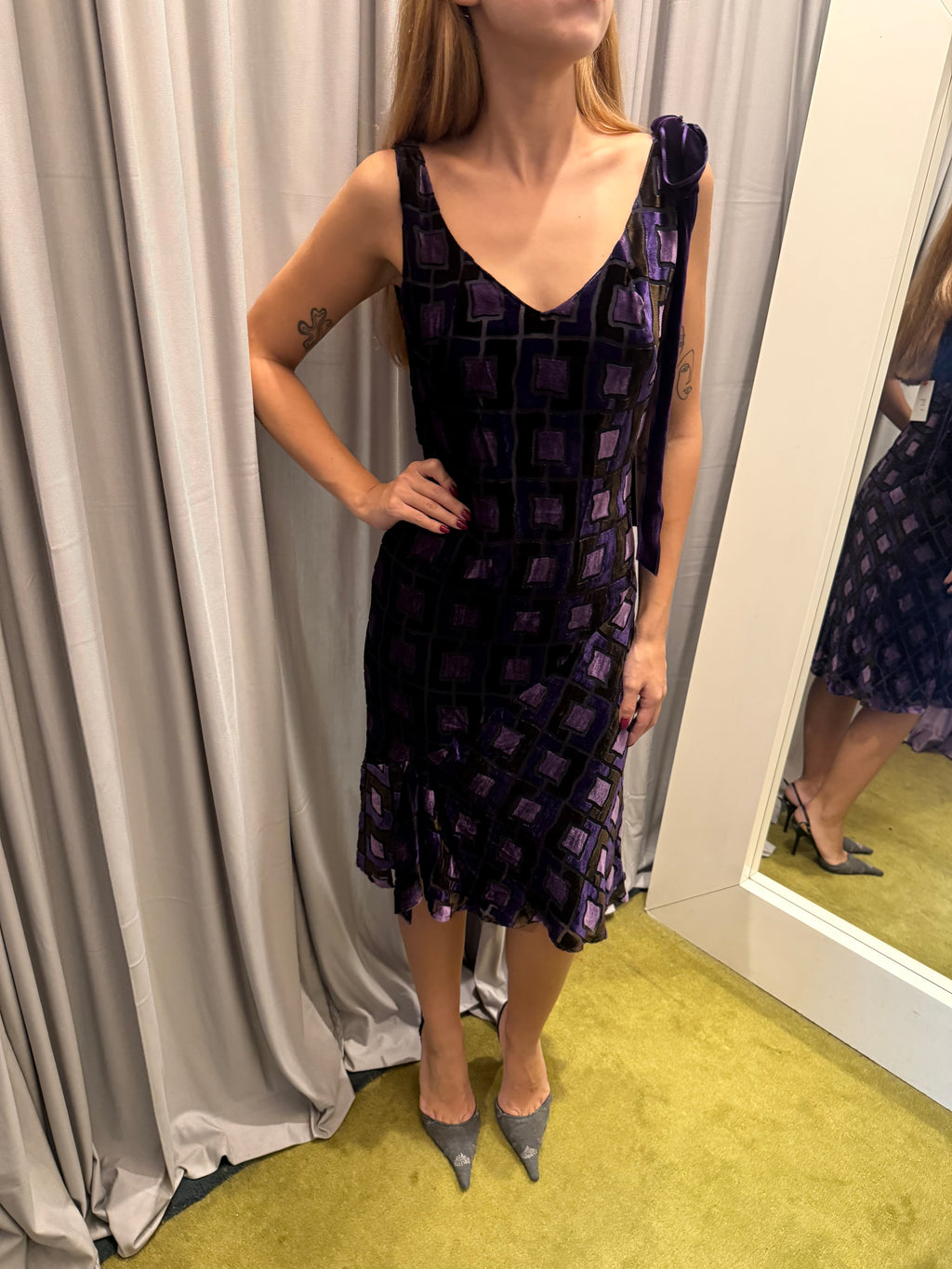 Blumarine Velvet Dress