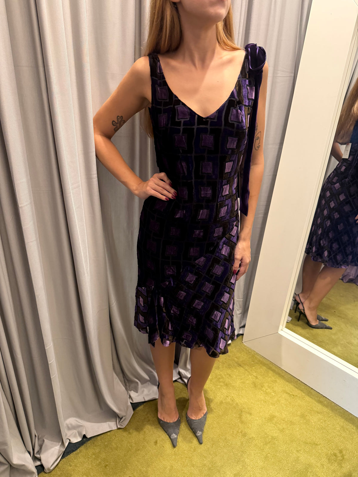 Blumarine Velvet Dress