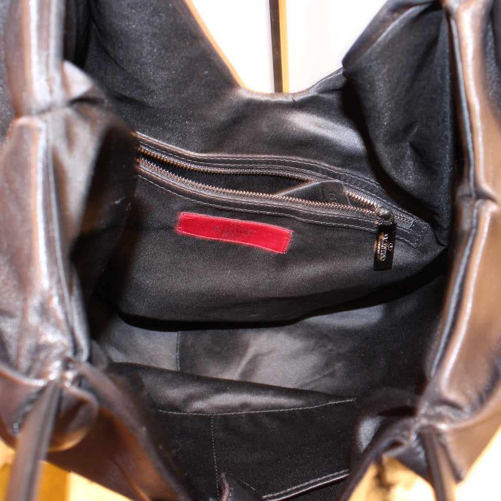 Valentino Leather Bow Bag