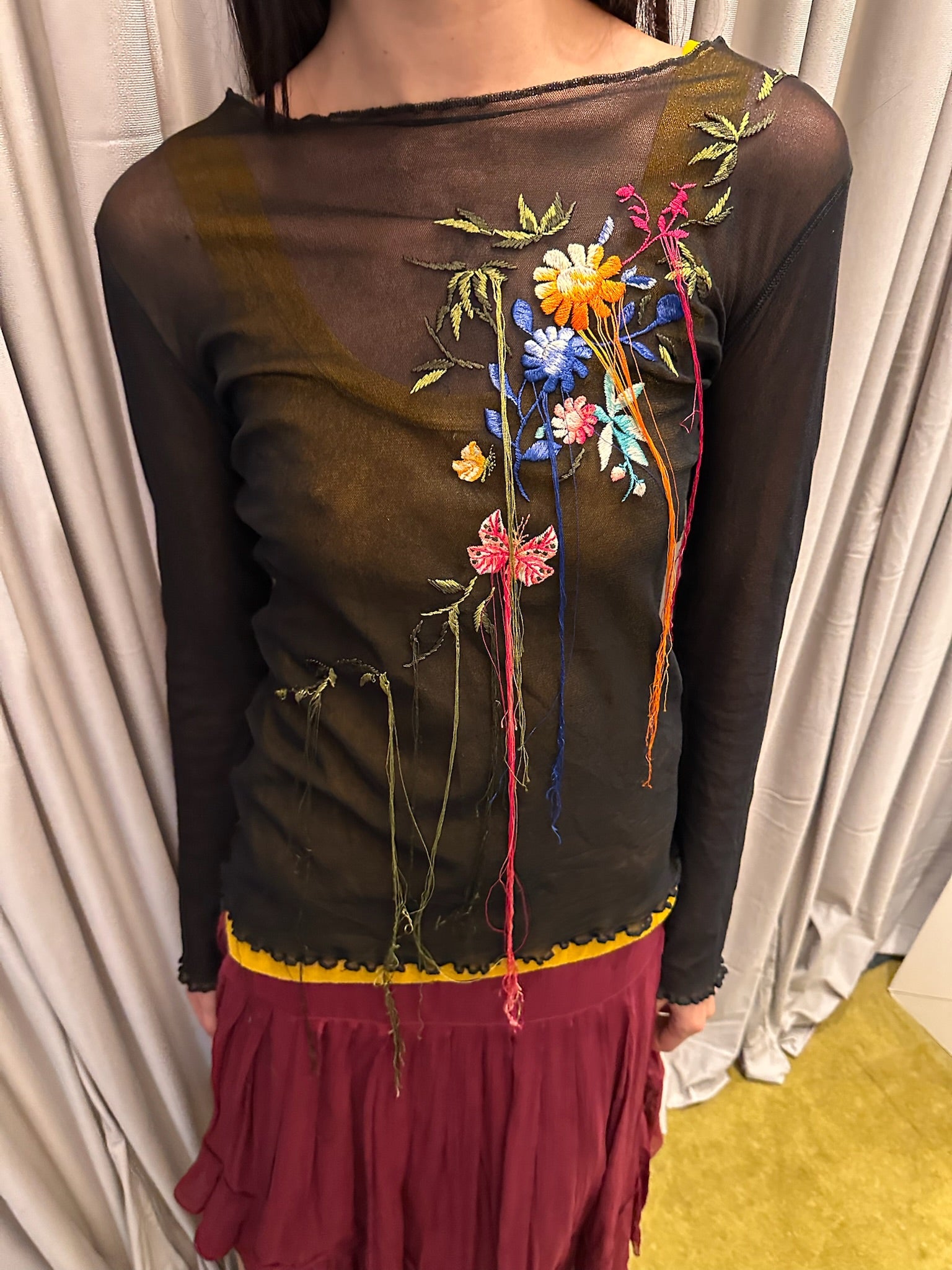 Jean Paul Gaultier Mesh Top