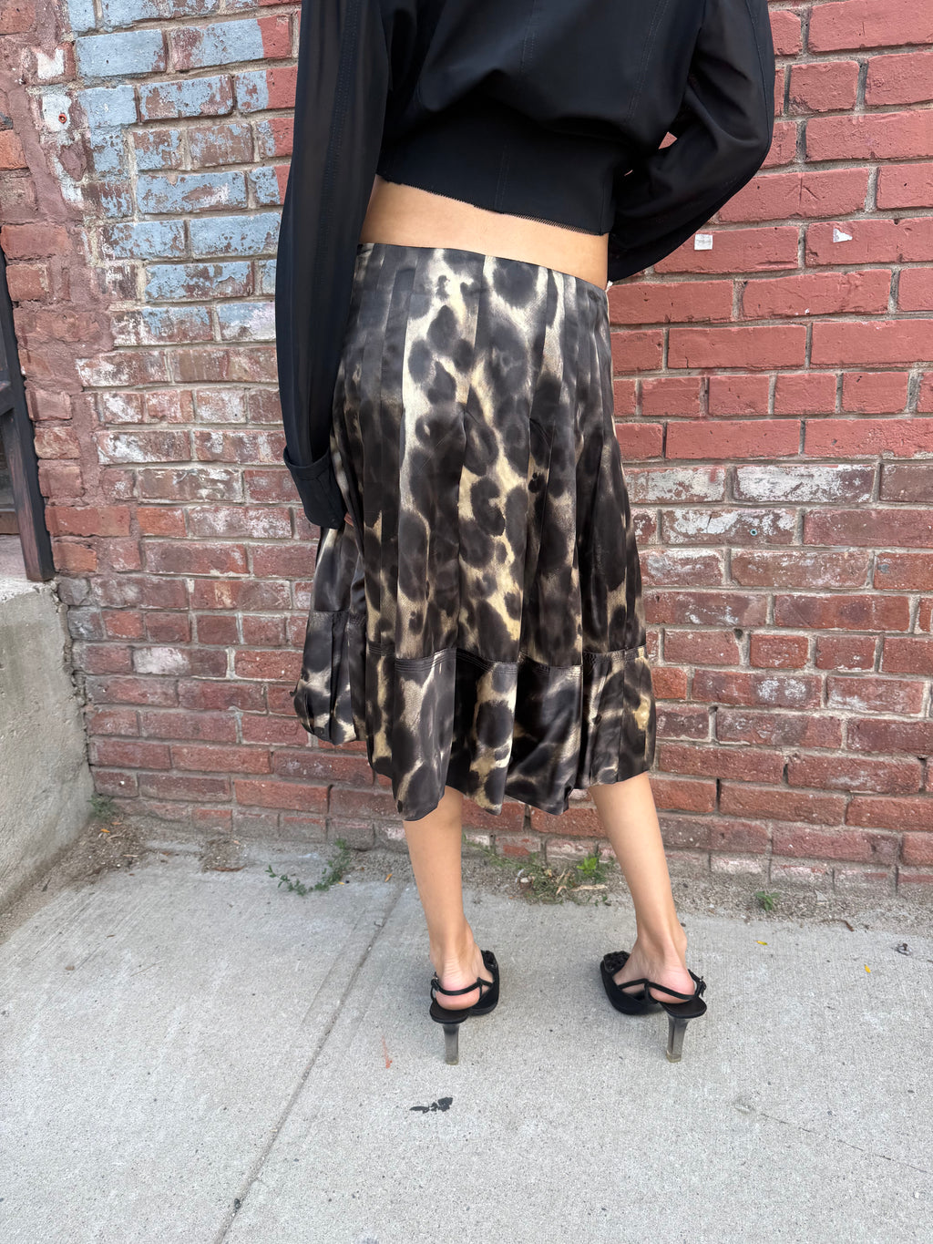 Prada Silk Skirt