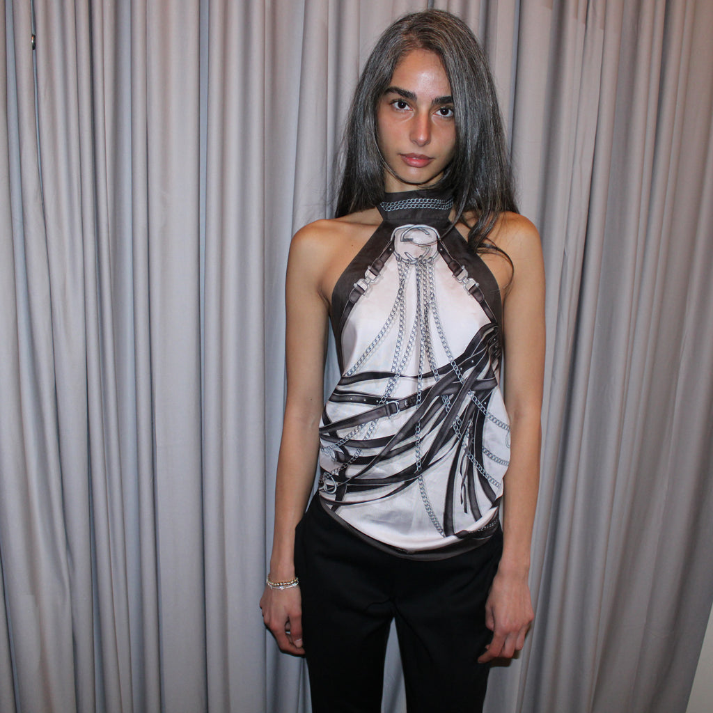 Frida Giannini Era Gucci Silk Top