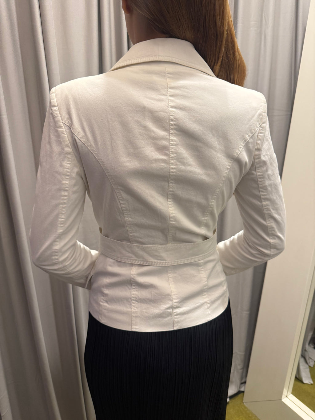 Patrizia Pepe White Blazer