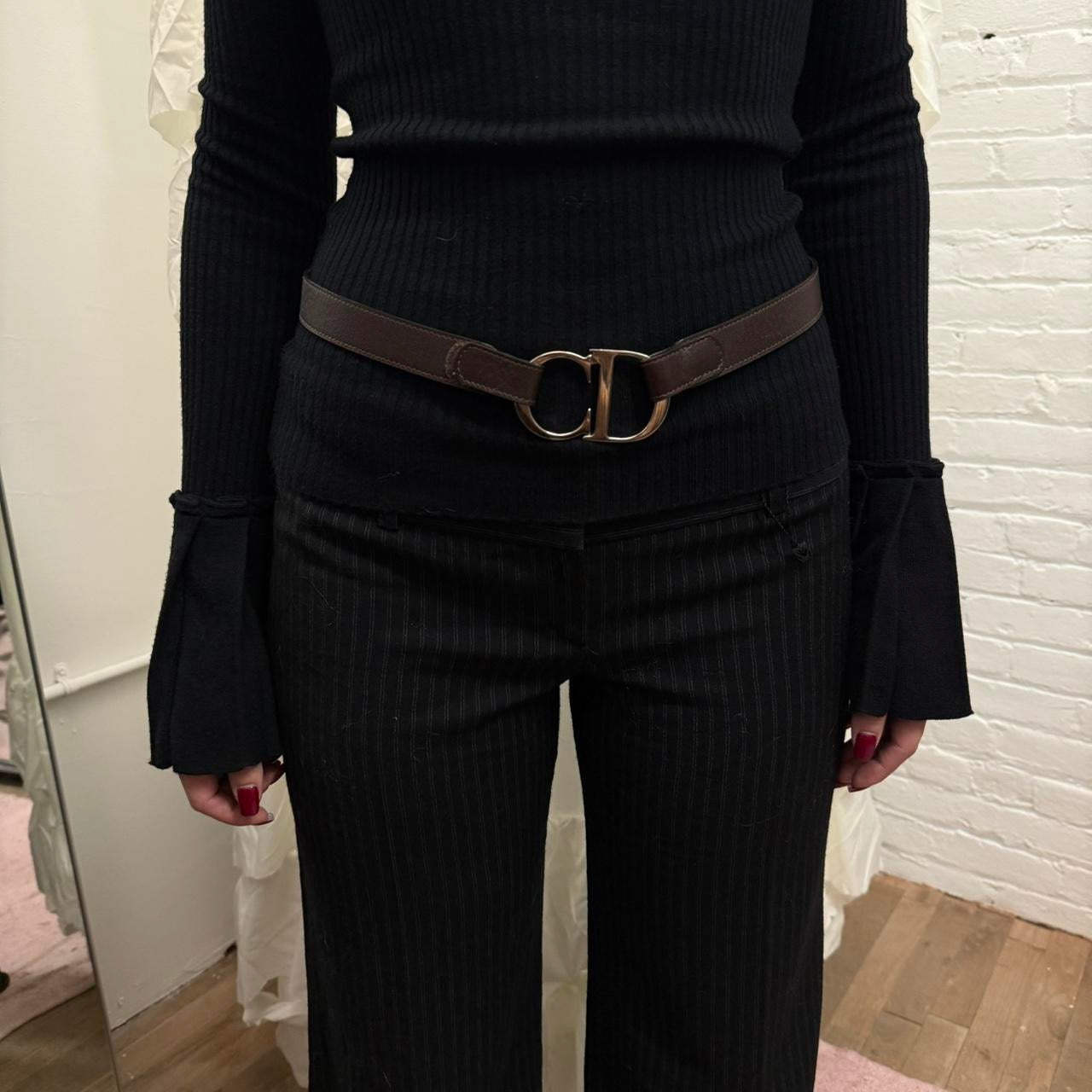 Dior Leather Belt