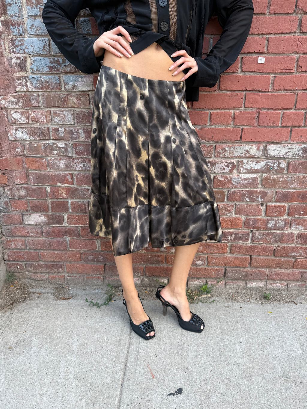 Prada Silk Skirt