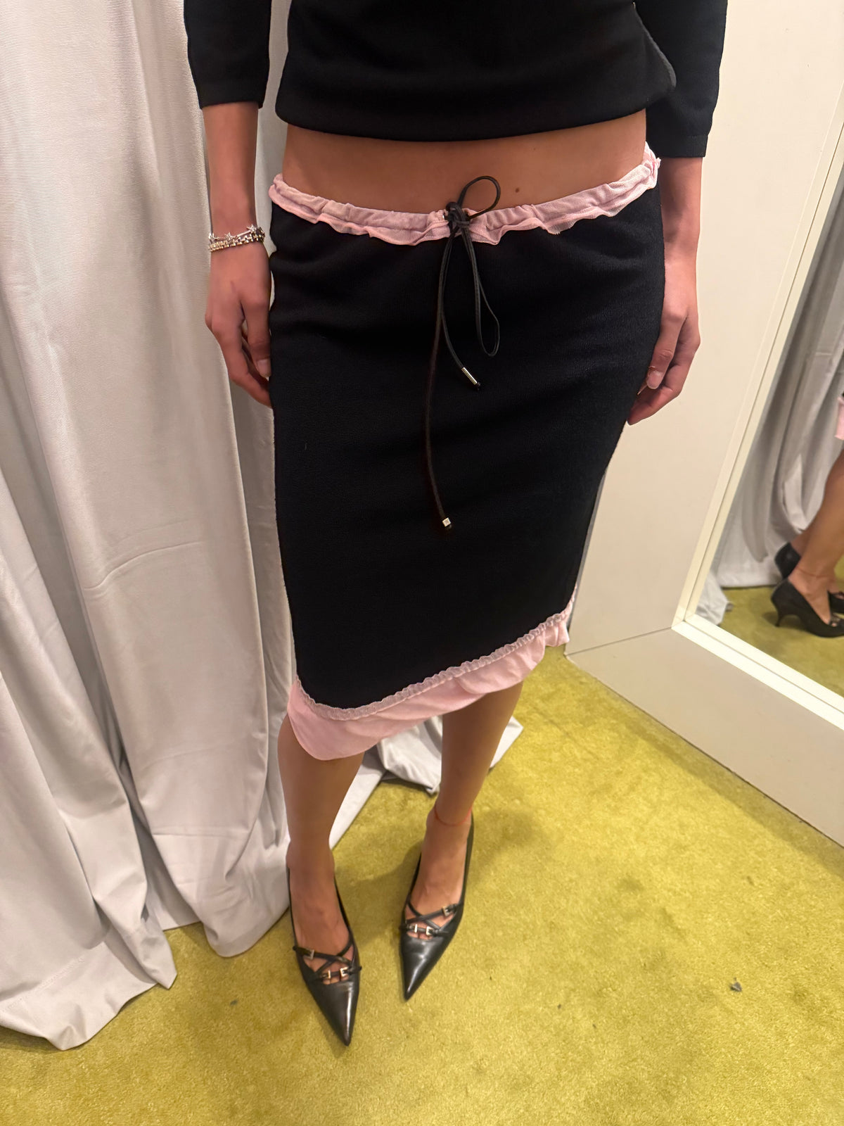 Vintage Fendi Spring 1999 Knit Skirt