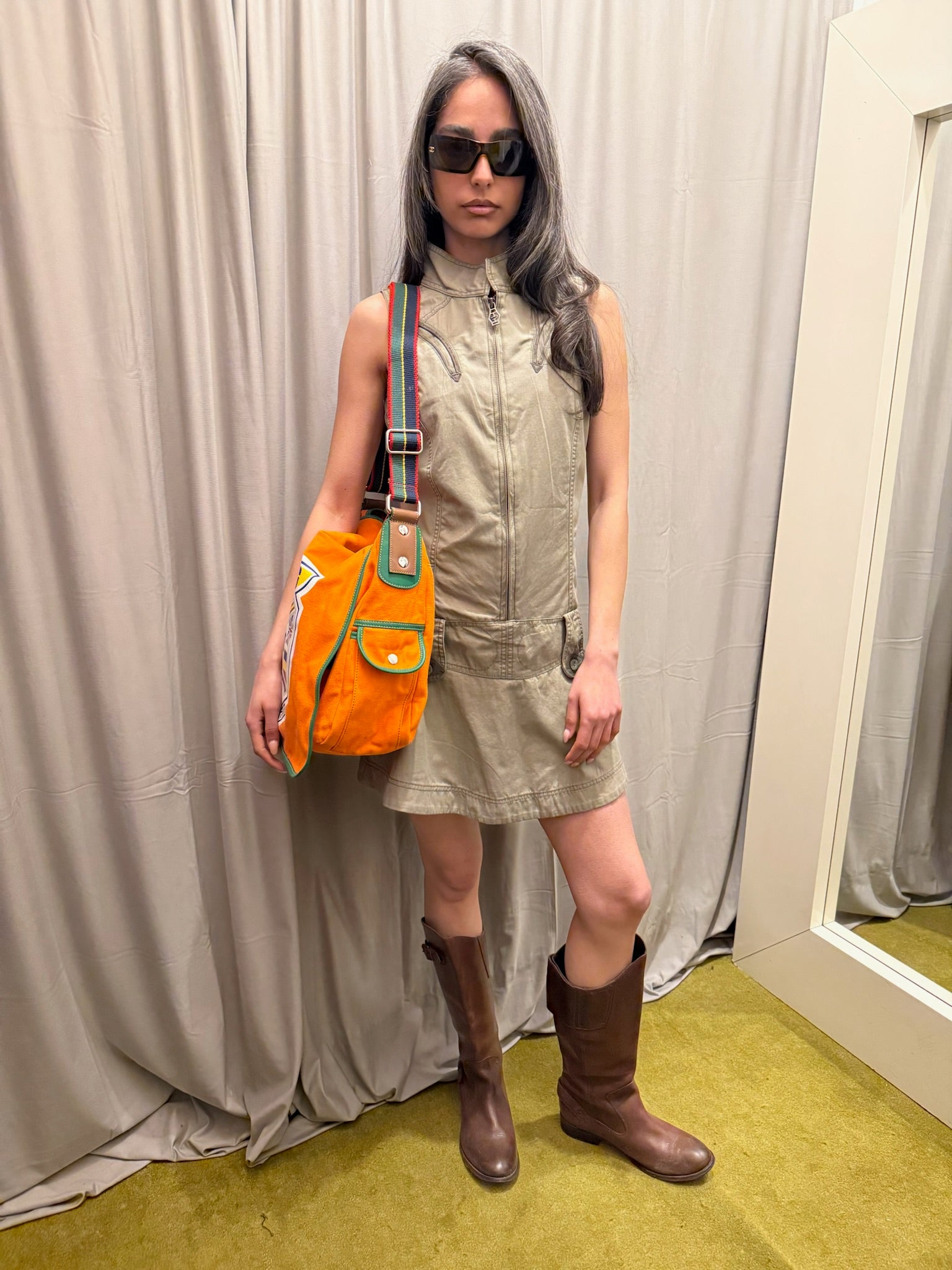 Diesel leather boots