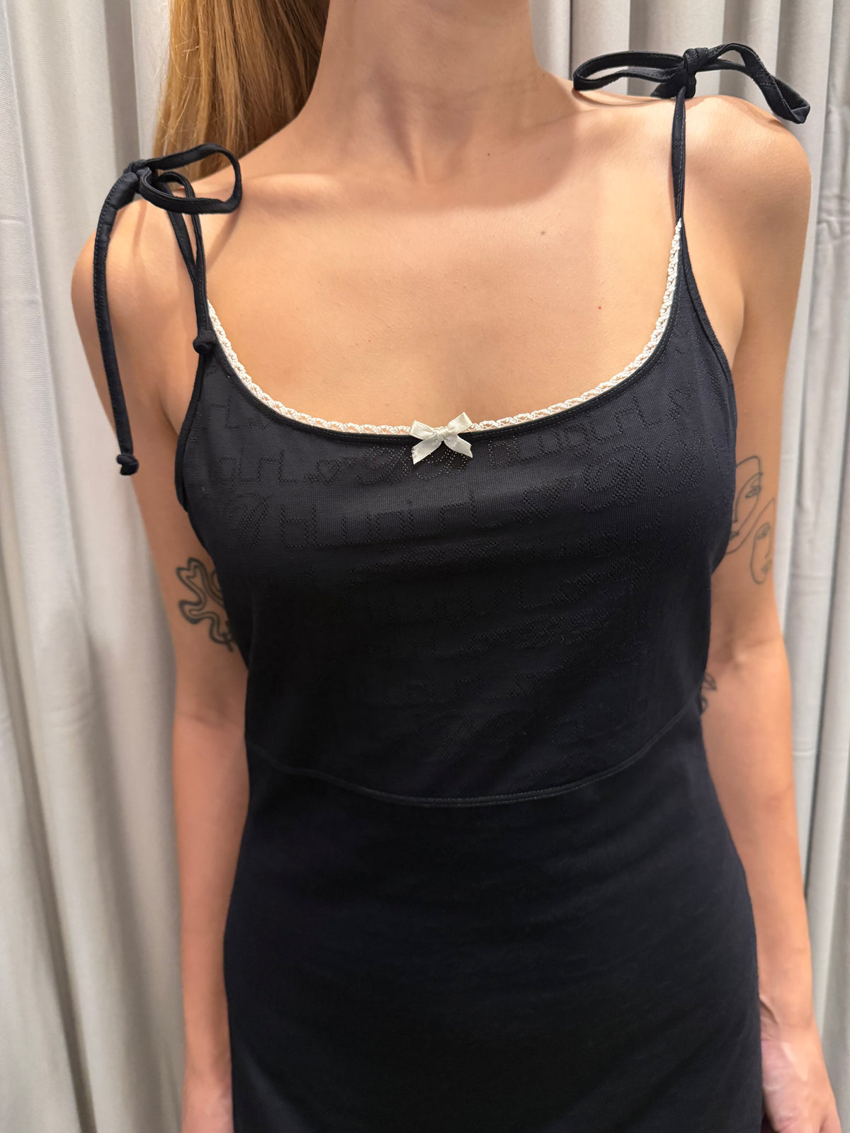 Blugirl Blumarine Black Mini Dress