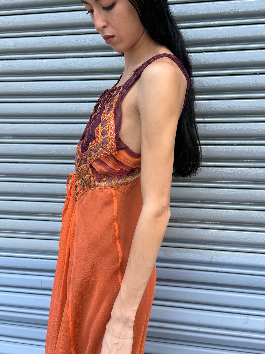 Alberta Ferretti Silk Dress