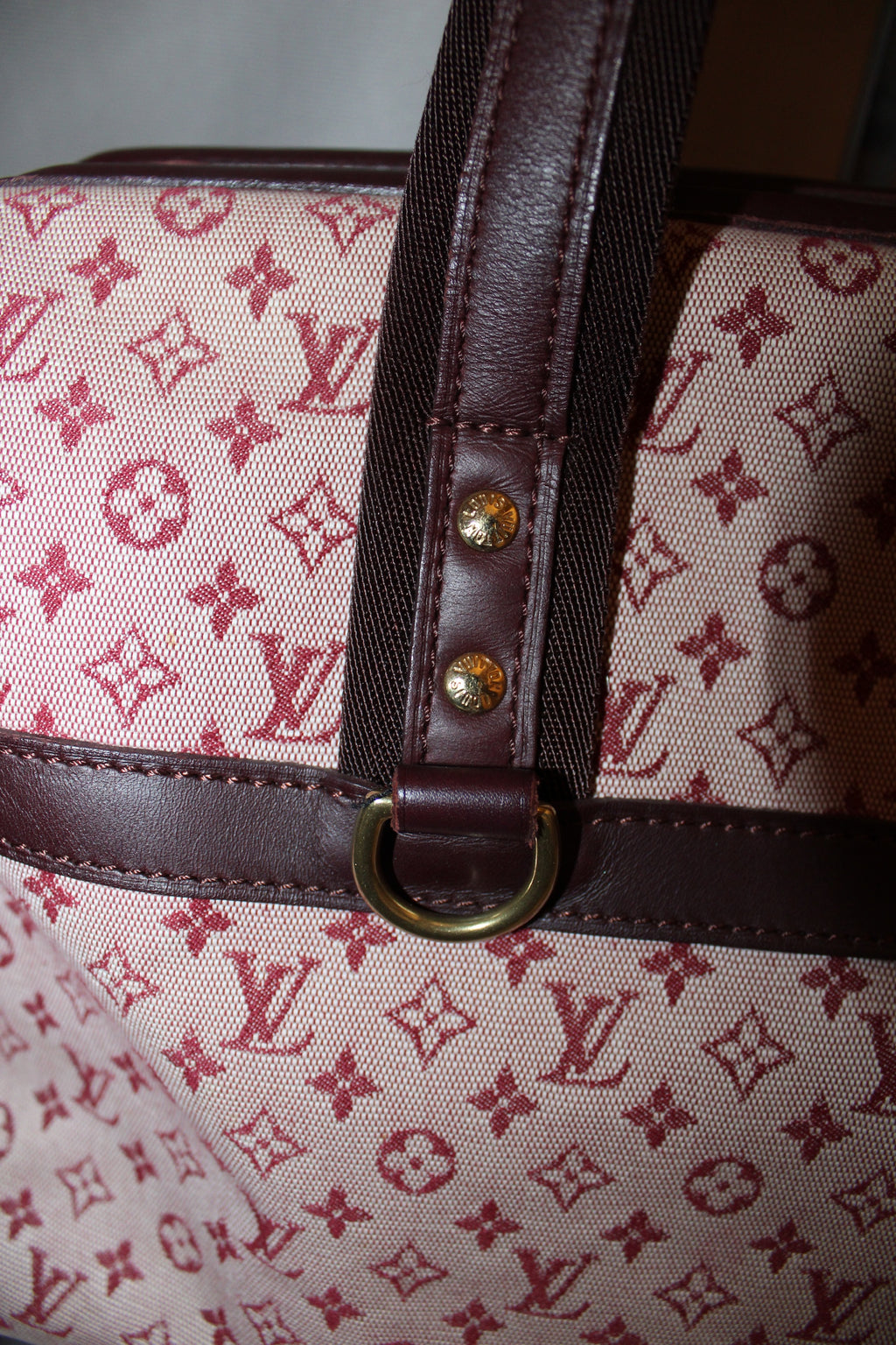 LV Josephine Bordeaux Monogram Bag