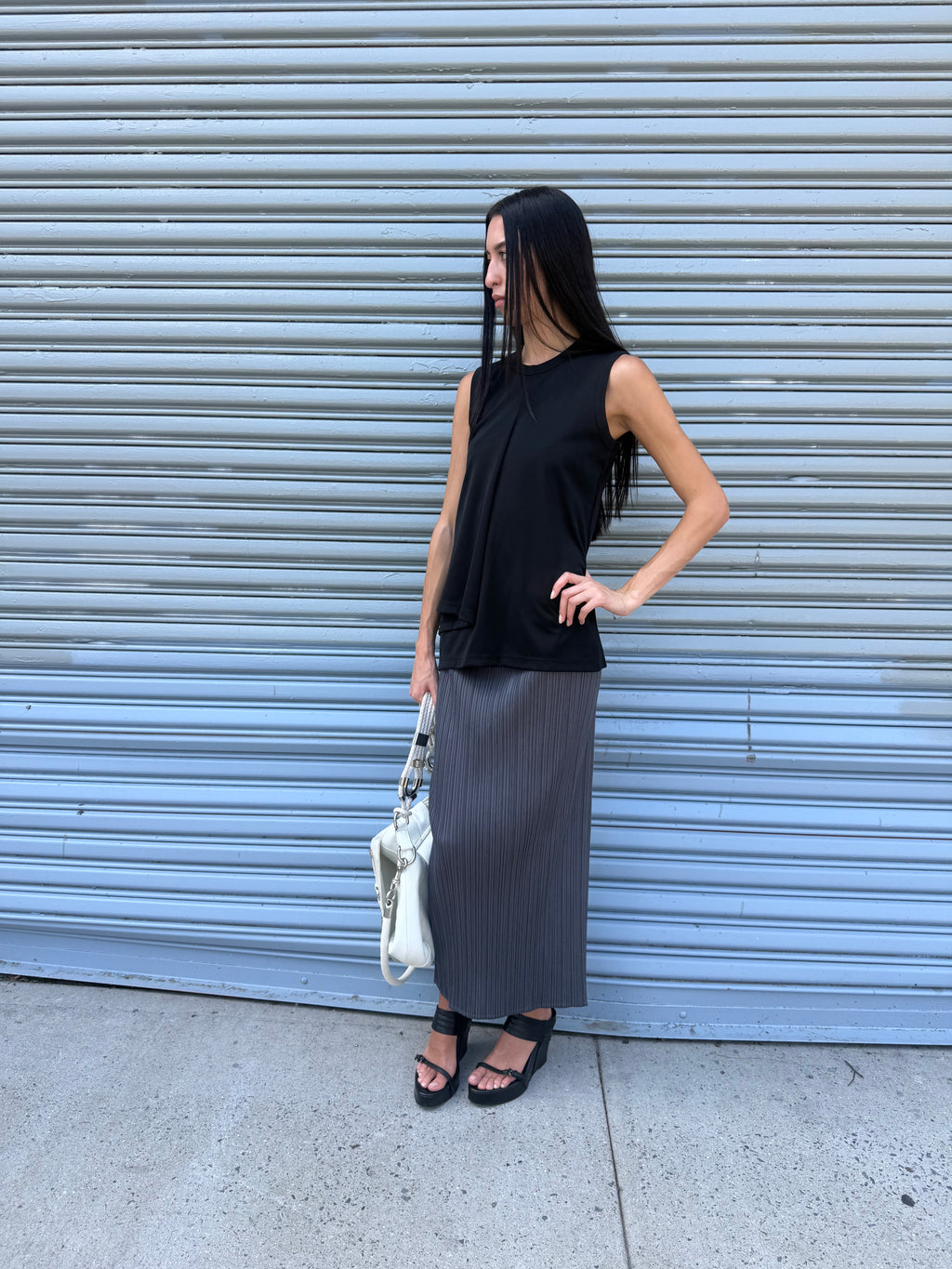 Issey Miyake Maxi Skirt