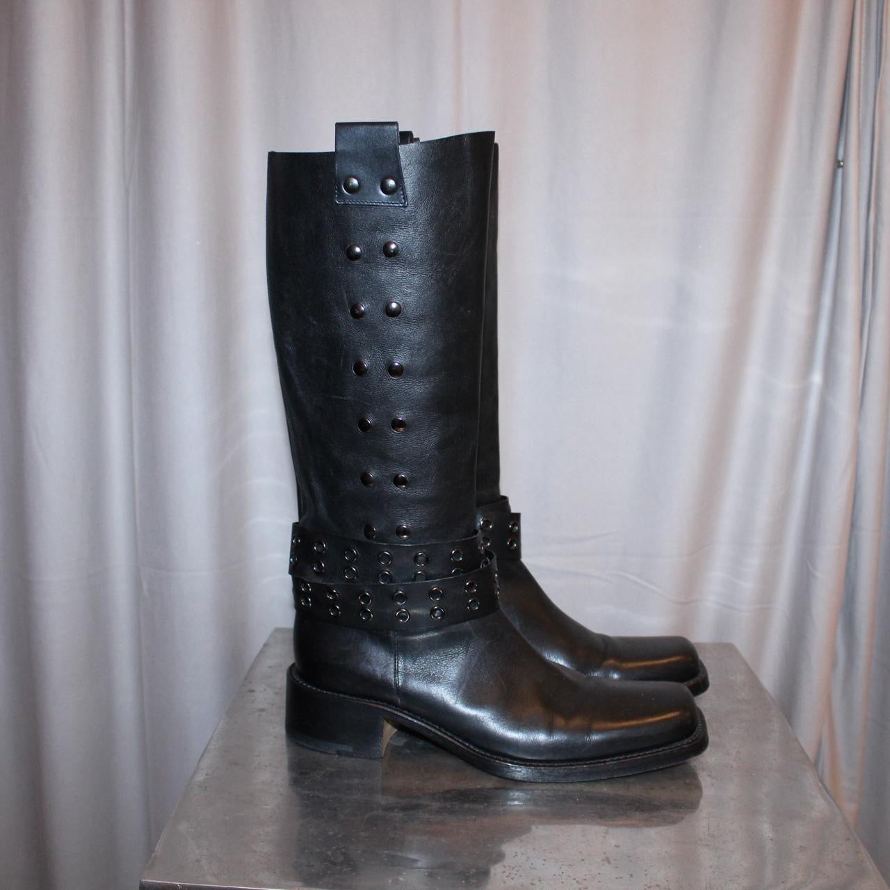 Cesare Paciotti Leather Boots