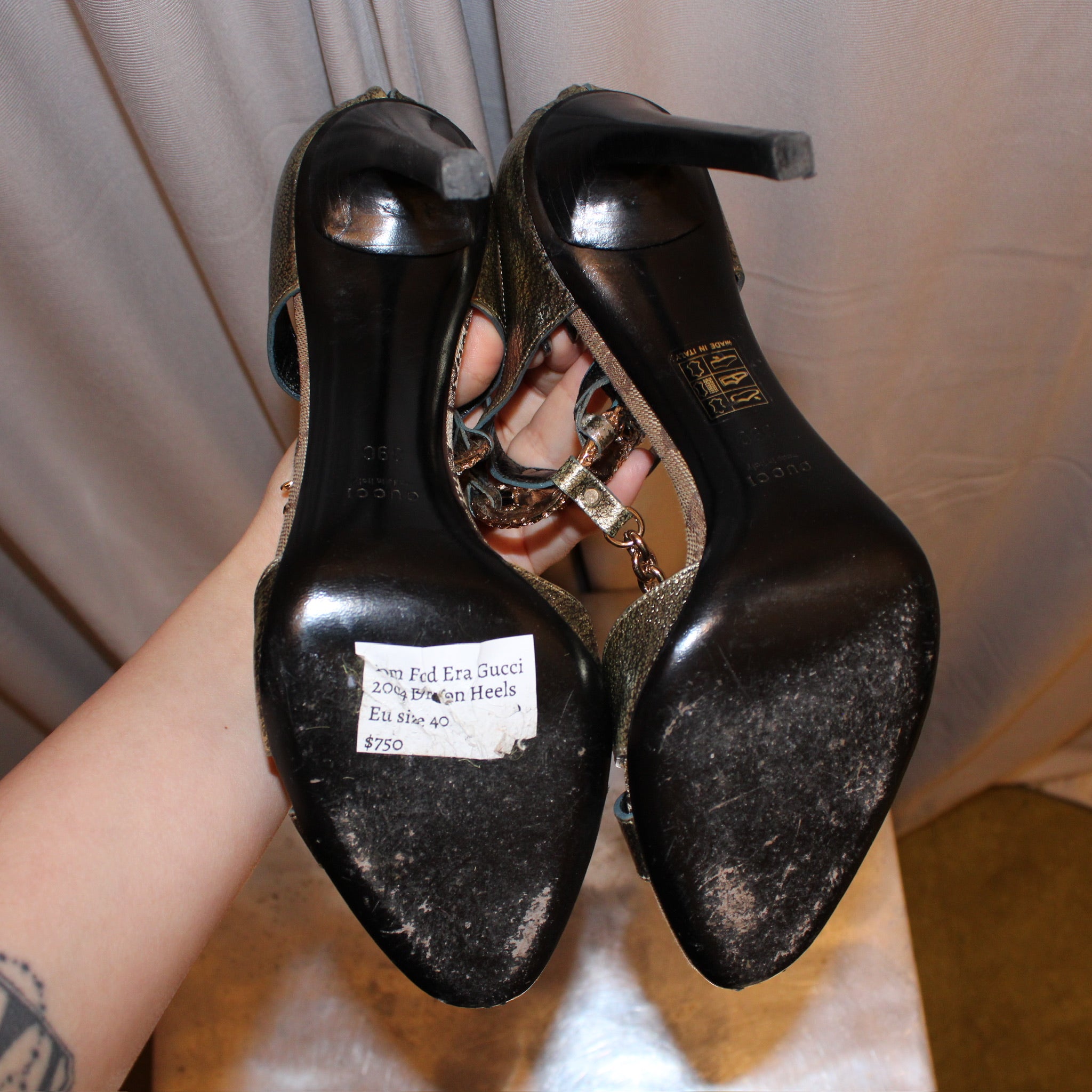 Tom Ford Era Gucci 2004 Heels