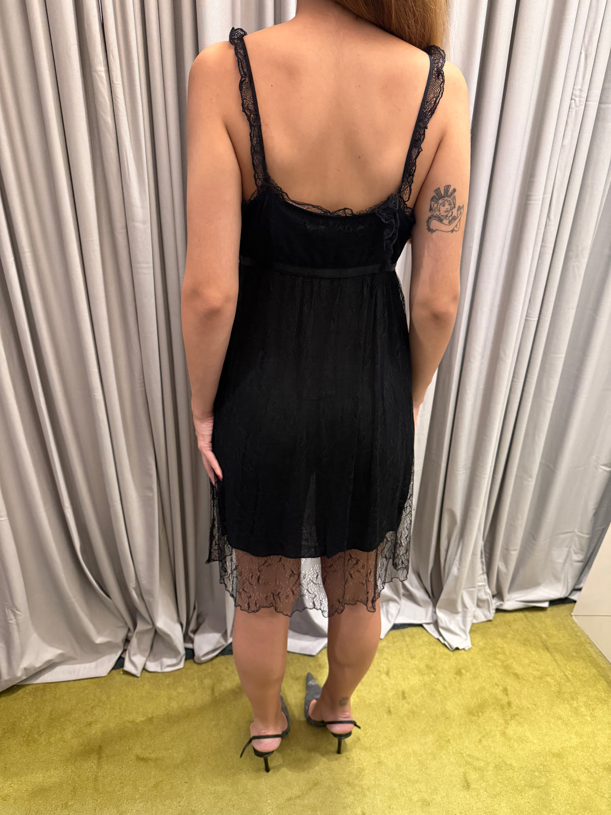 Atos Lombardini Black Dress
