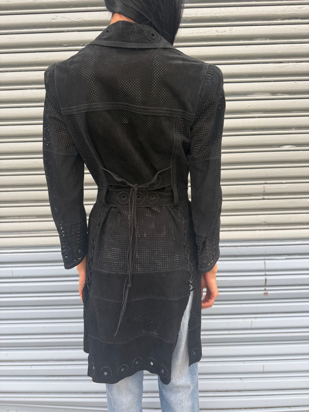 Roberto Cavalli Suede Jacket