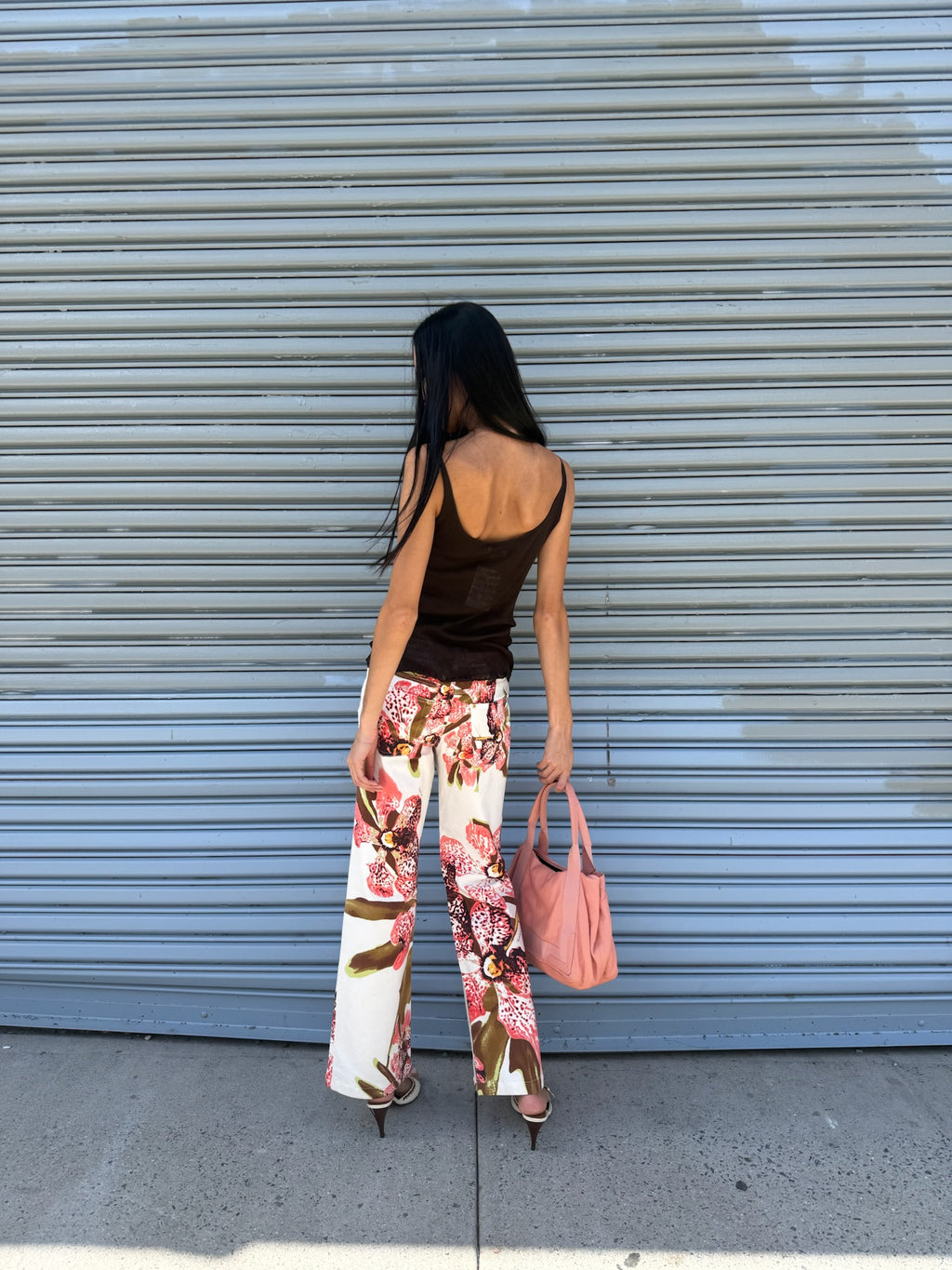 Roberto Cavalli Floral Jeans