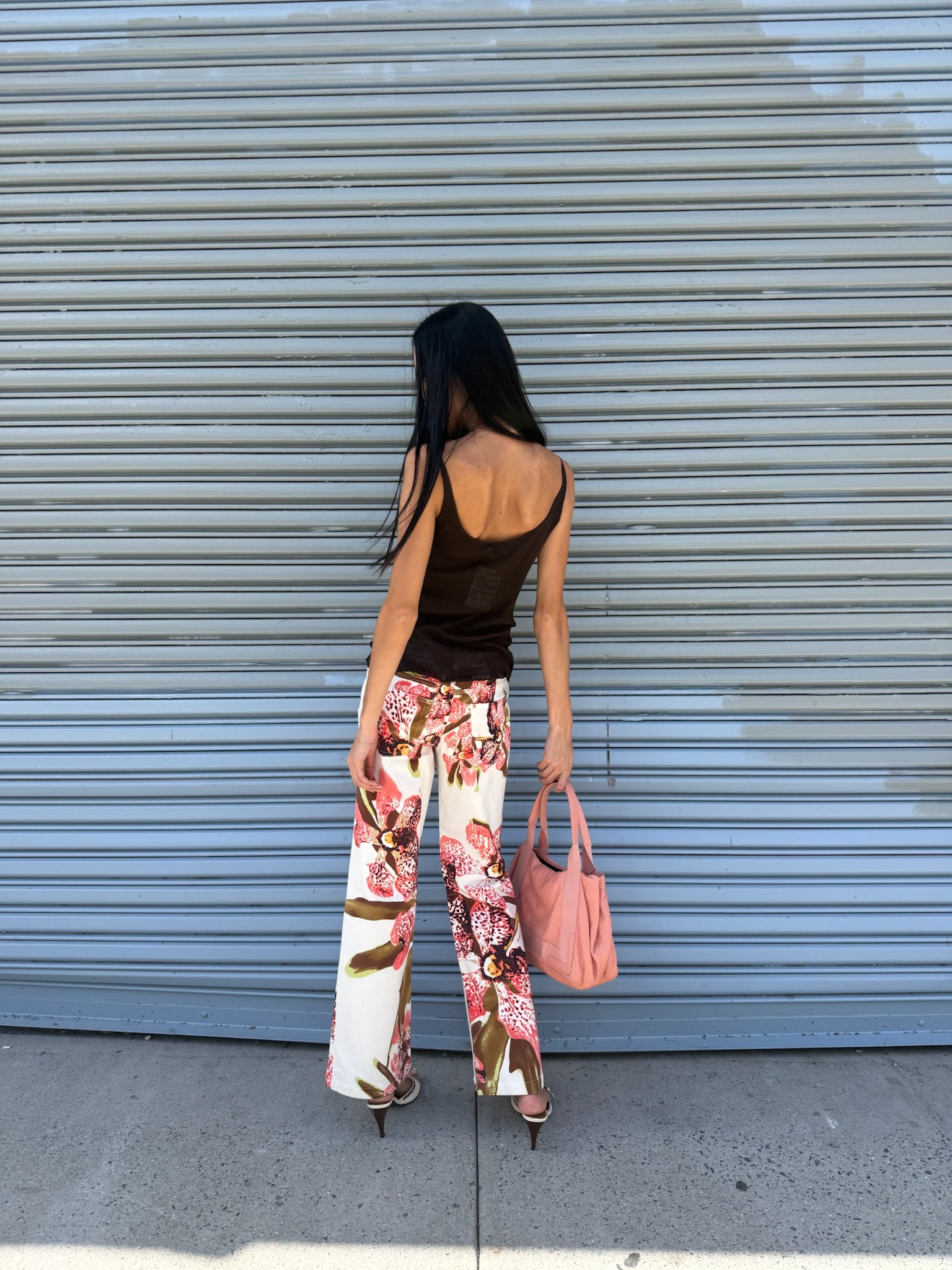 Roberto Cavalli Floral Jeans