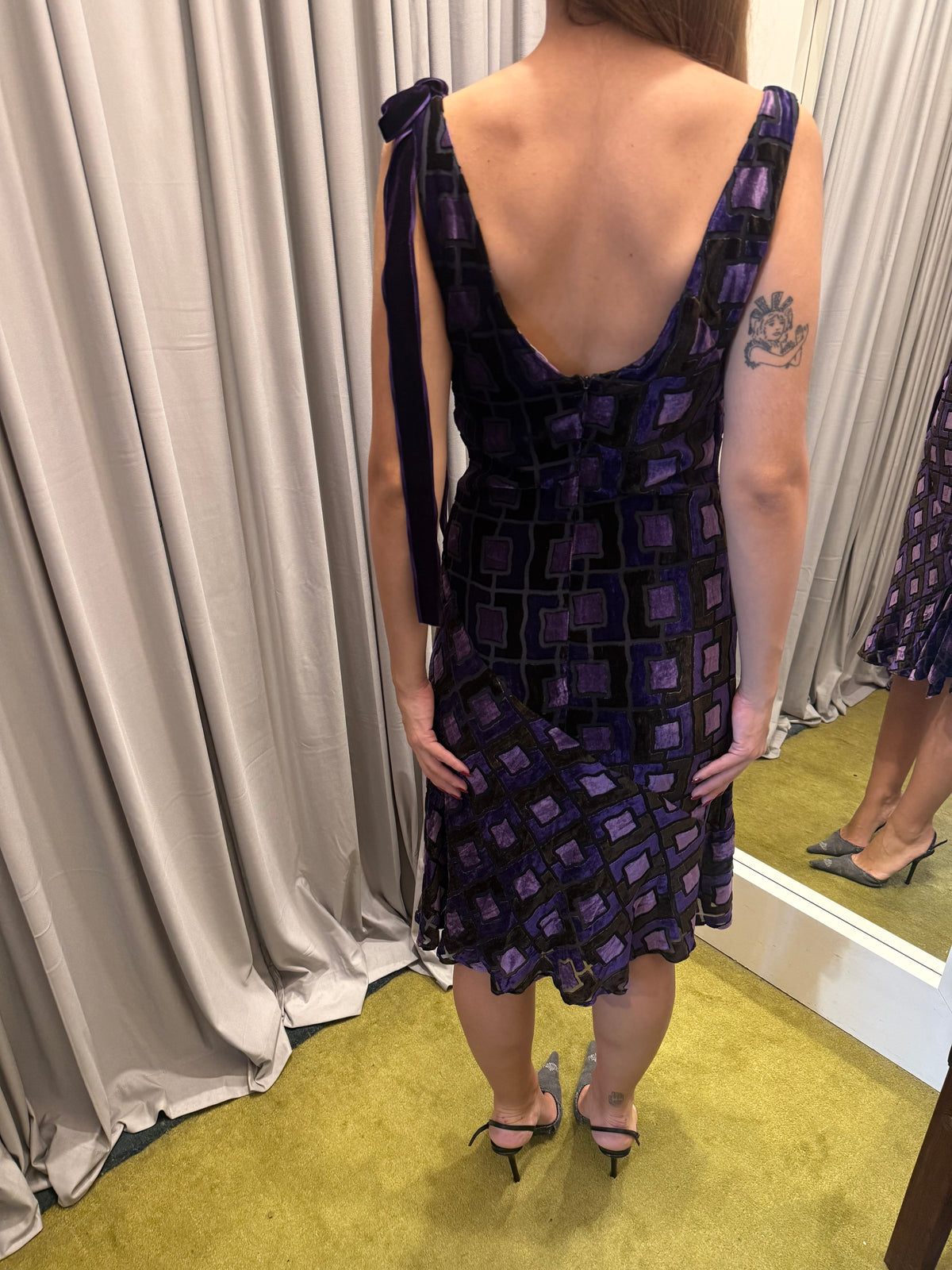 Blumarine Velvet Dress