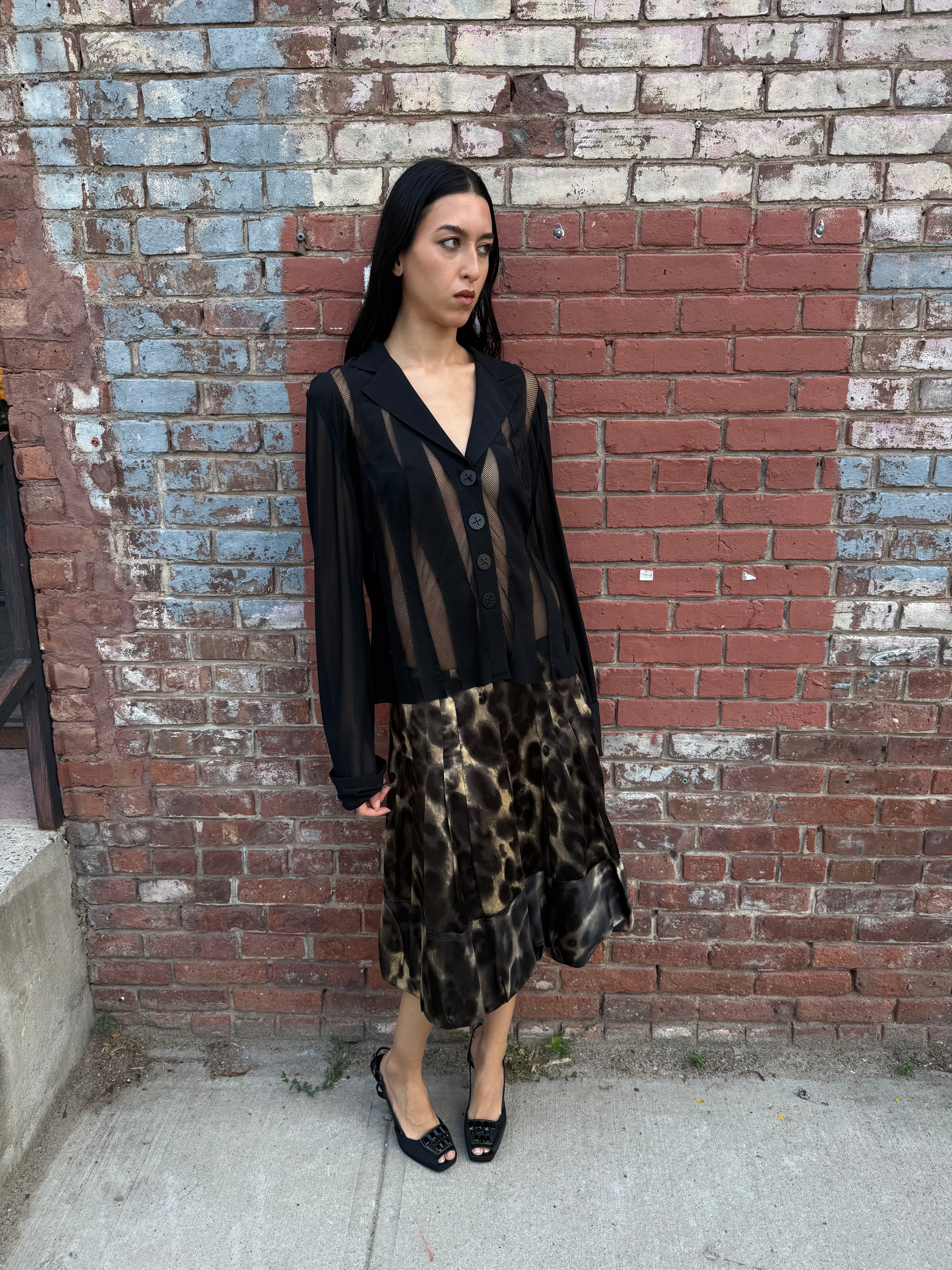 Prada Silk Skirt